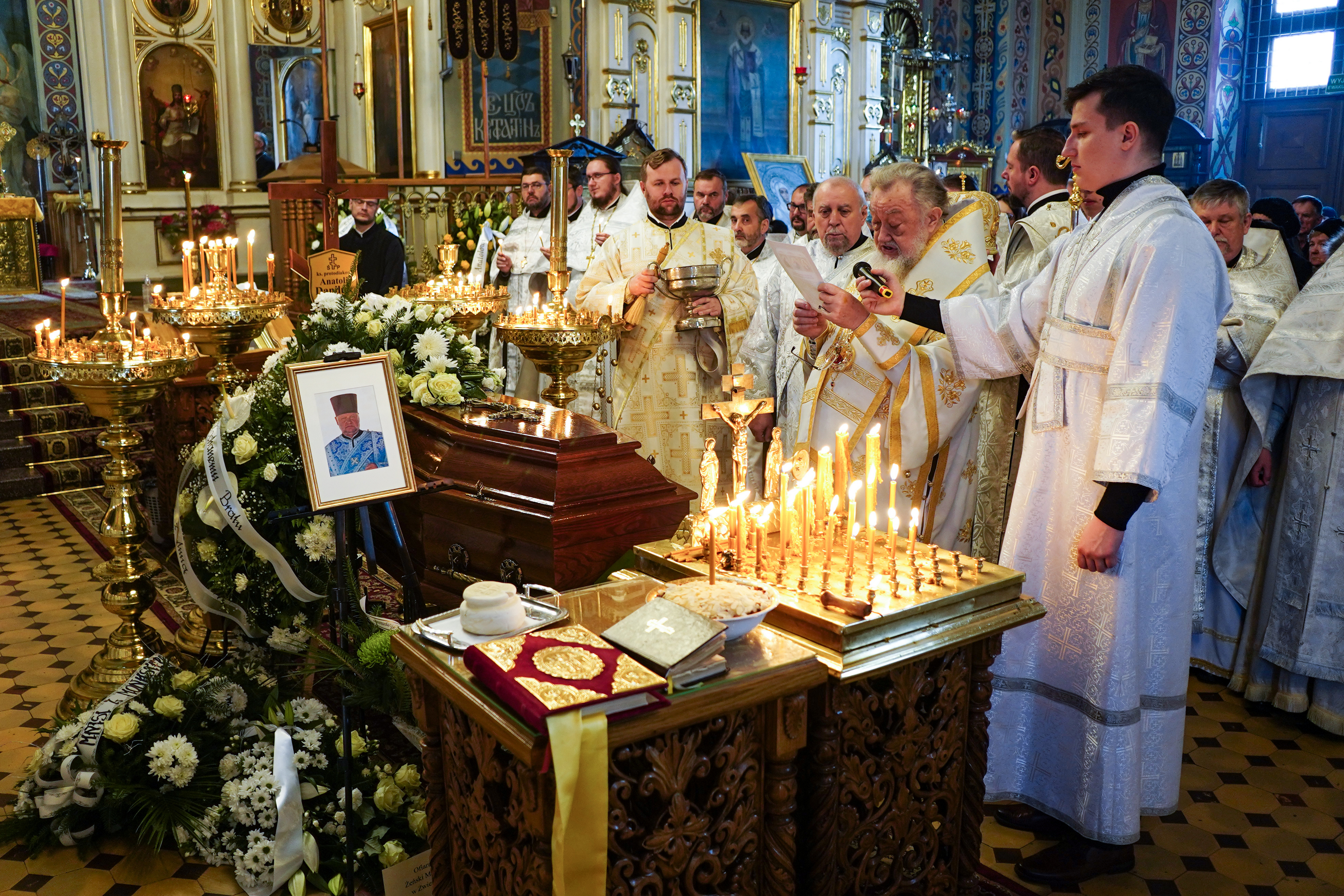 Protodeacon Anatol Daniluk funeral