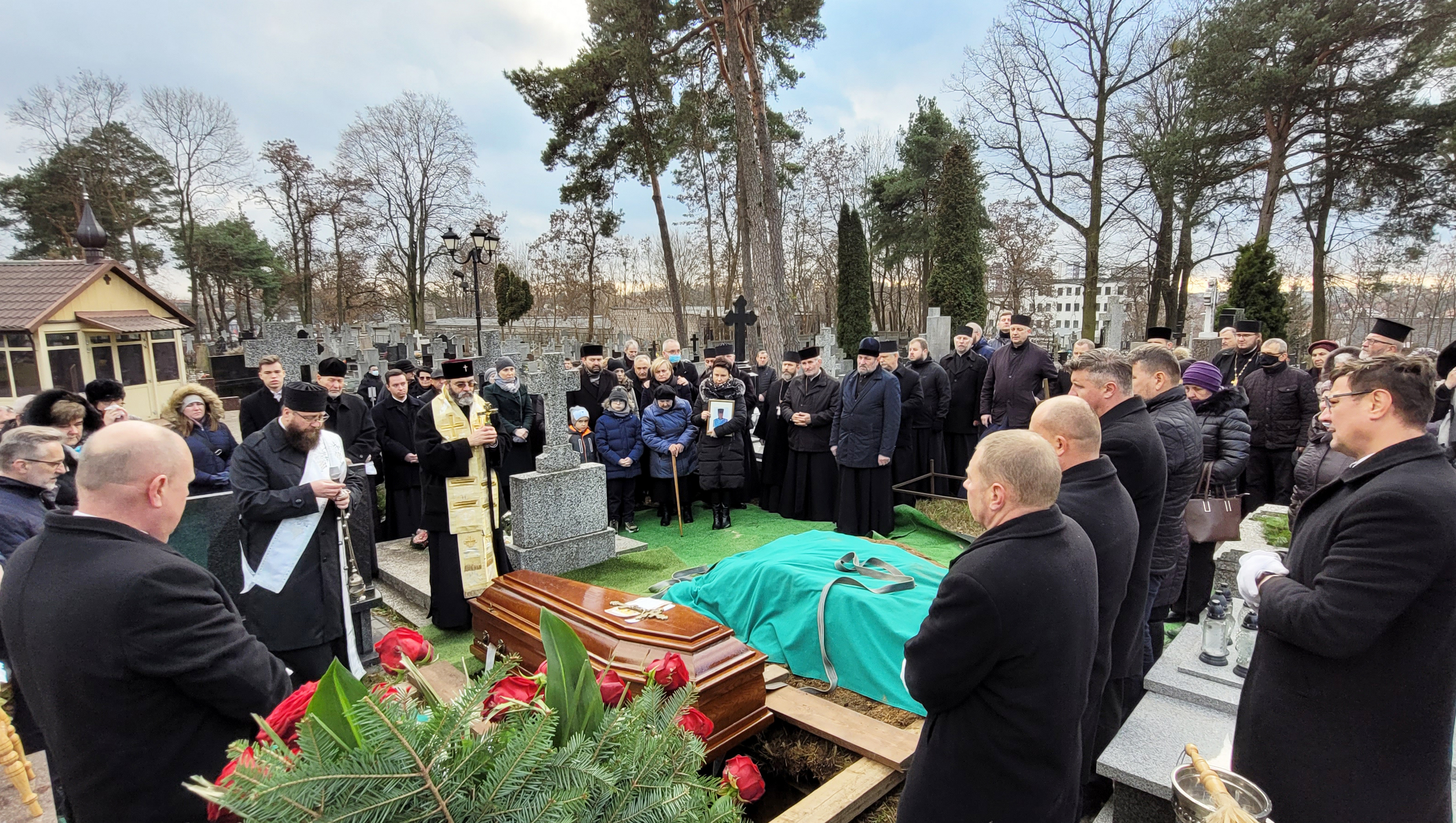 Protodeacon Anatol Daniluk funeral