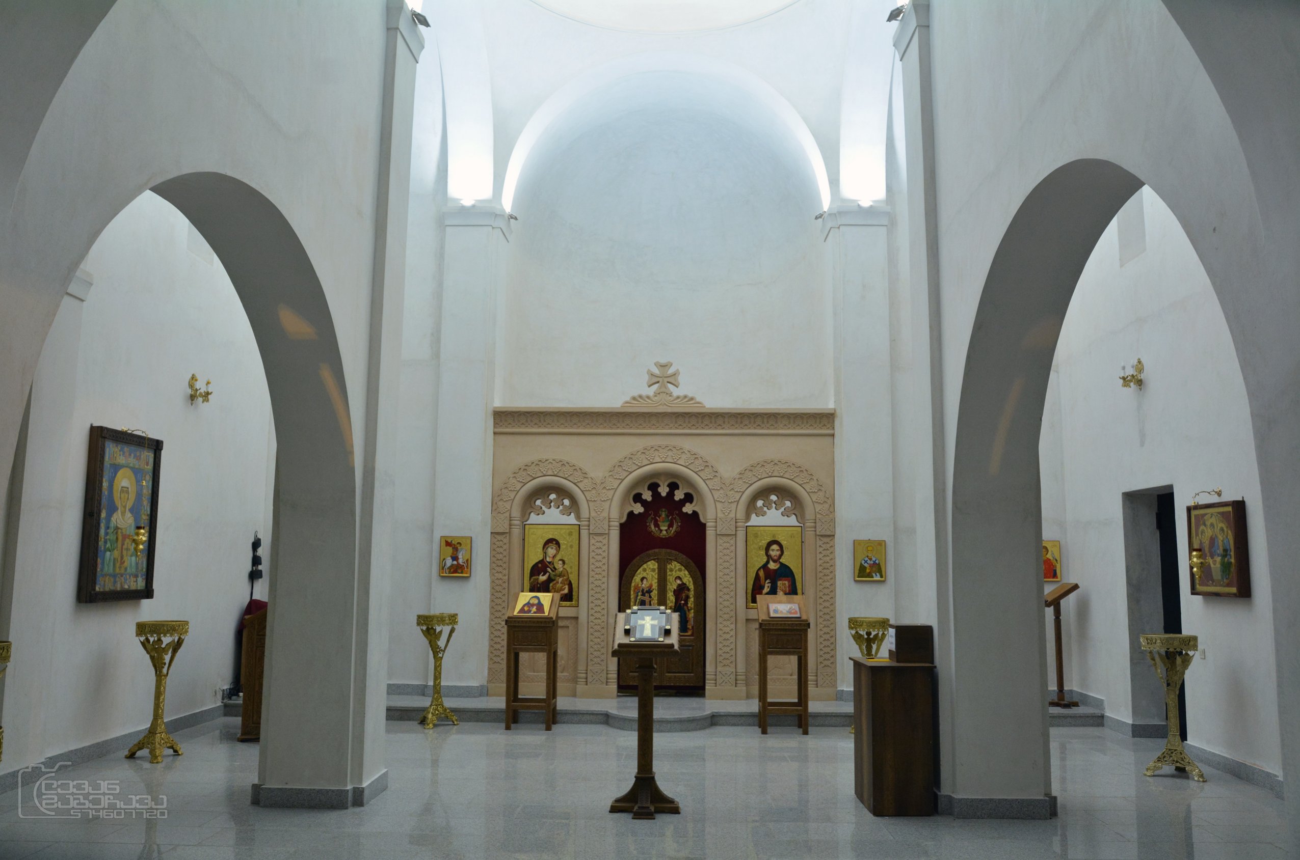 The Orthodox church in Zugdidi. Georgia.