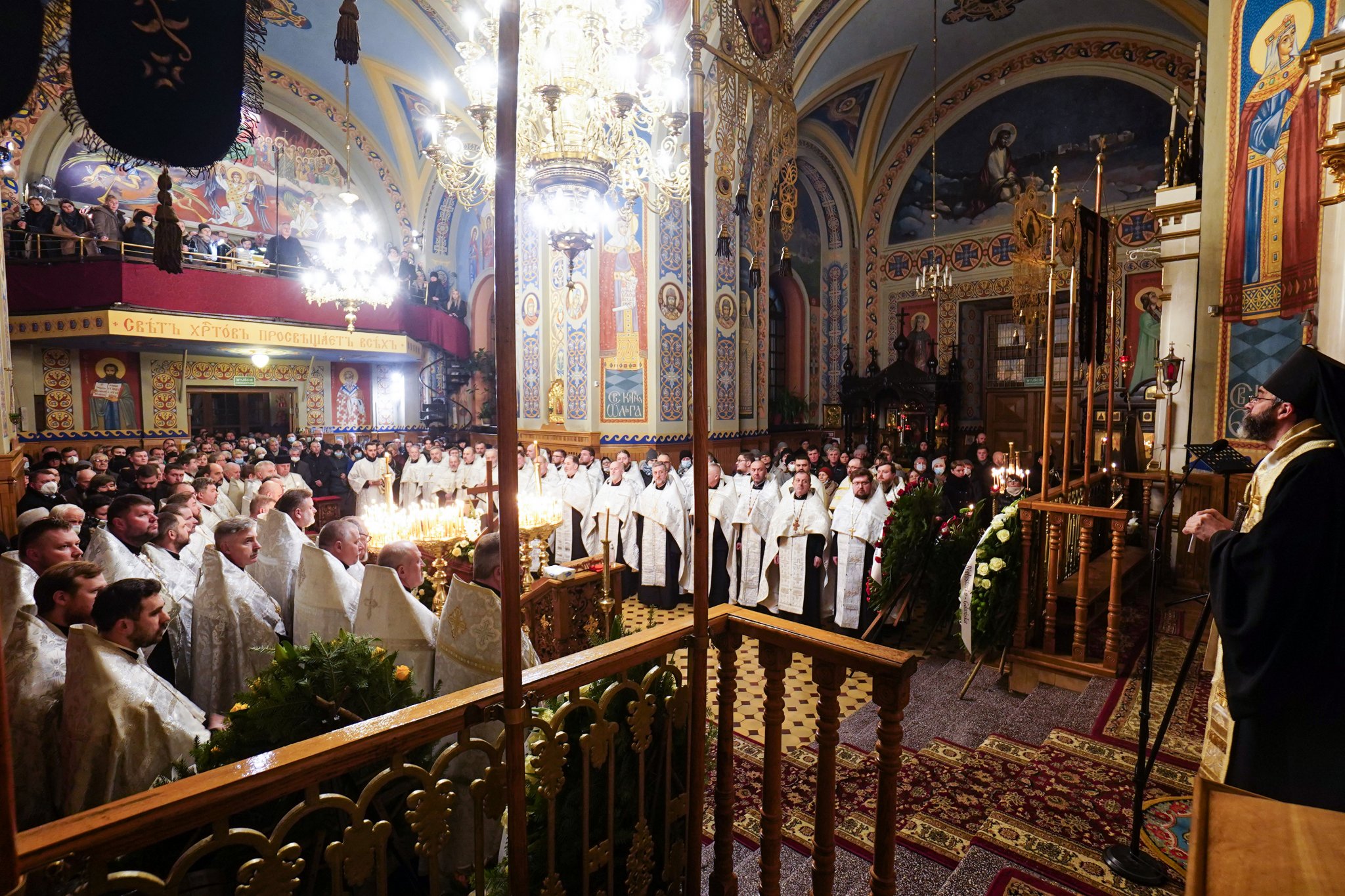 Protodeacon Anatol Daniluk funera