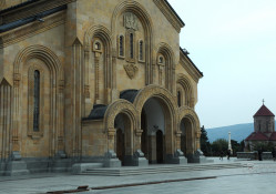 levangabechava 
The Orthodox church Sameba in Tbilisi. Georgia. 
2021-11-18 12:50:17