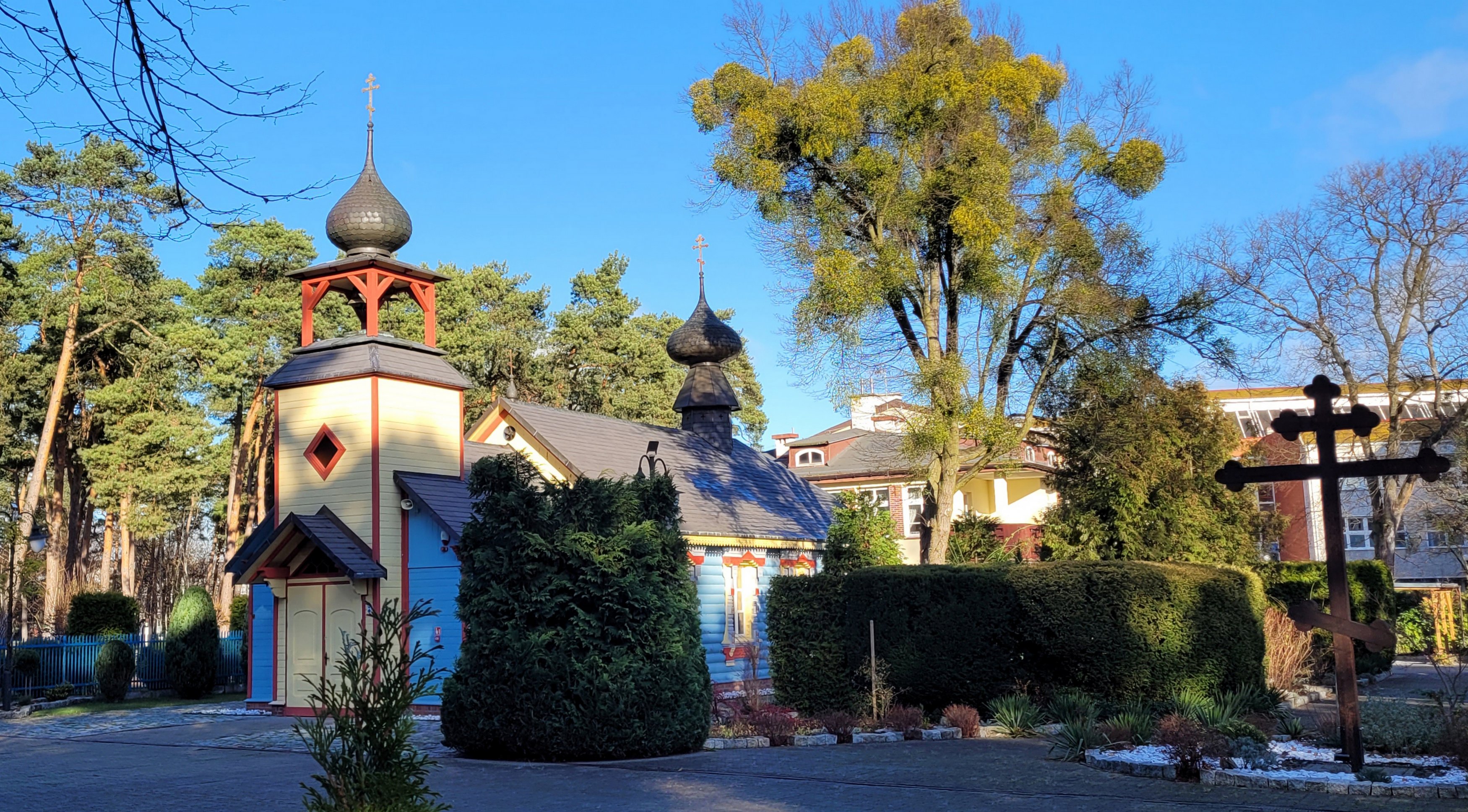 The Orthodox church in Ciechocinek