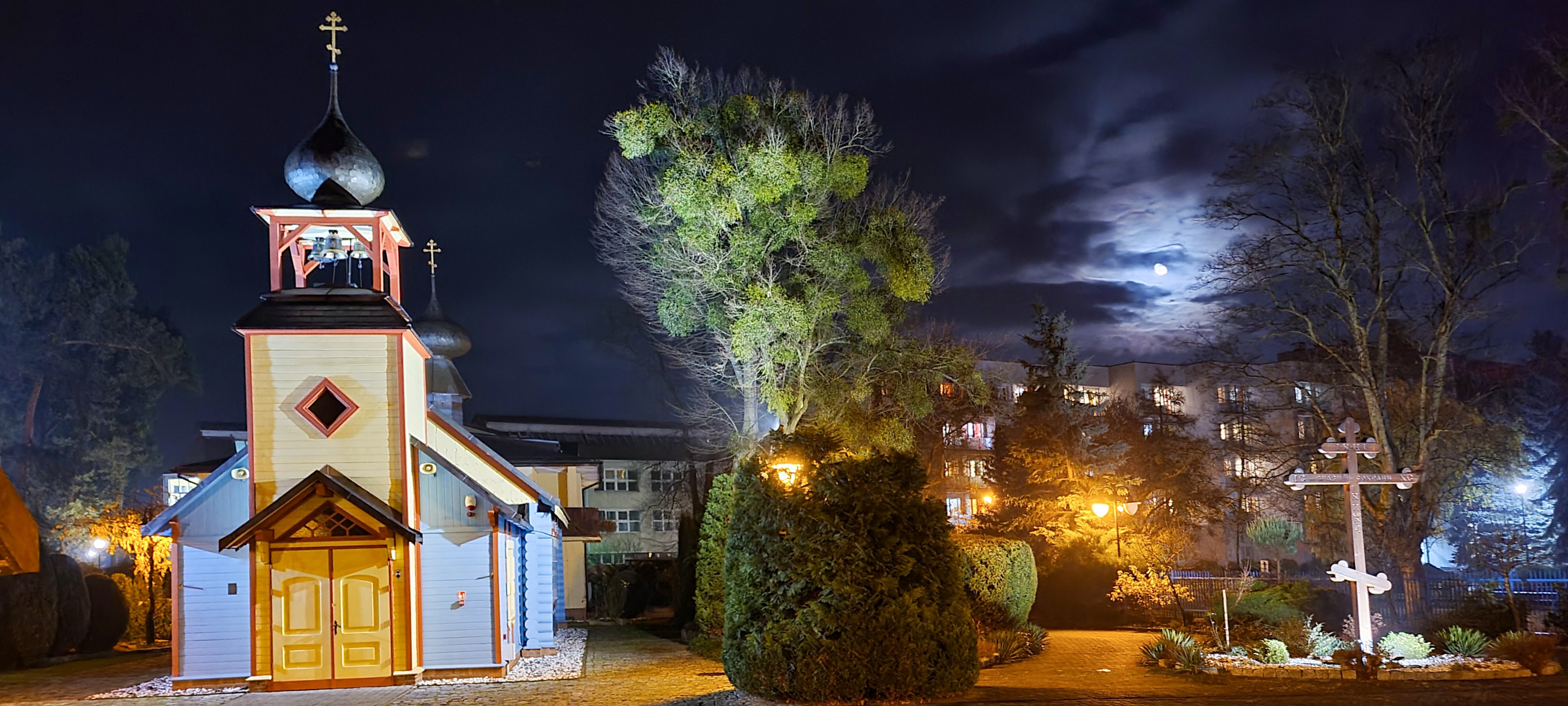 The Orthodox church in Ciechocinek