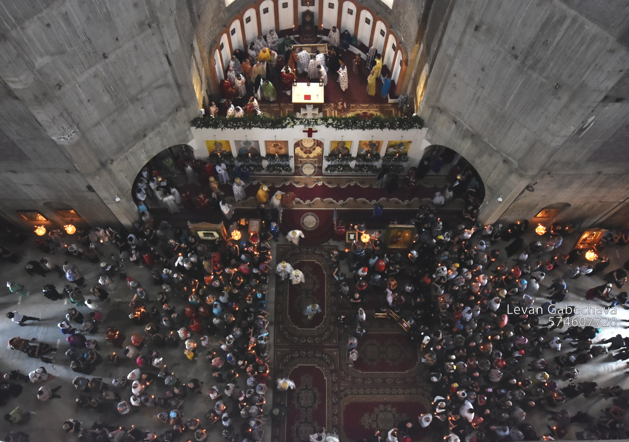 The Orthodox church in Zugdidi. Georgia.