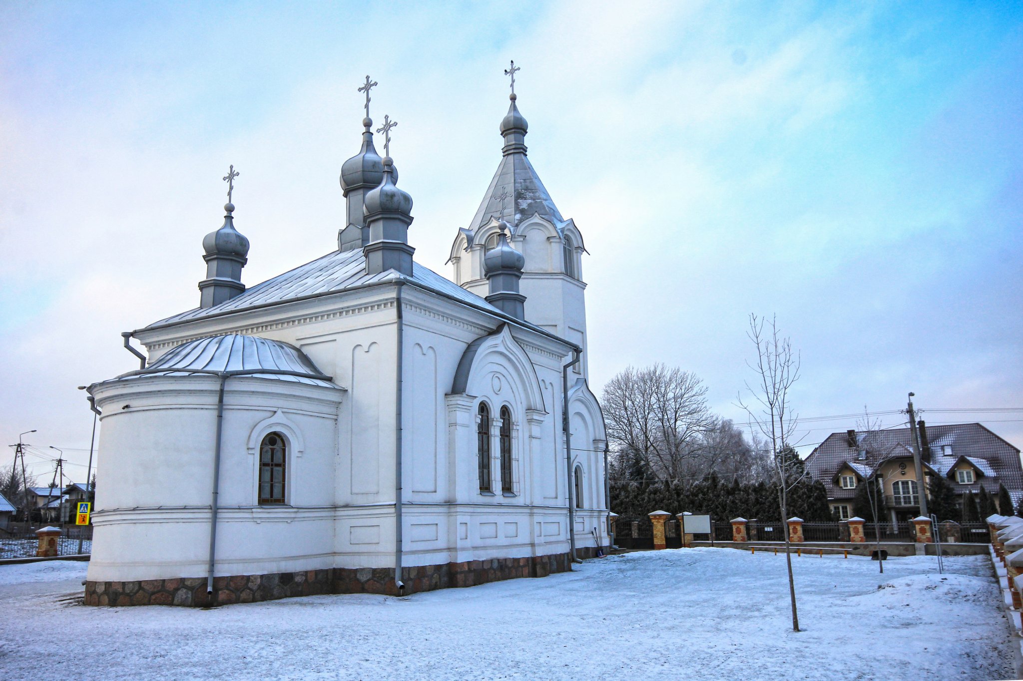 The Elevation of the Holy Cross Orthodox church in Białystok