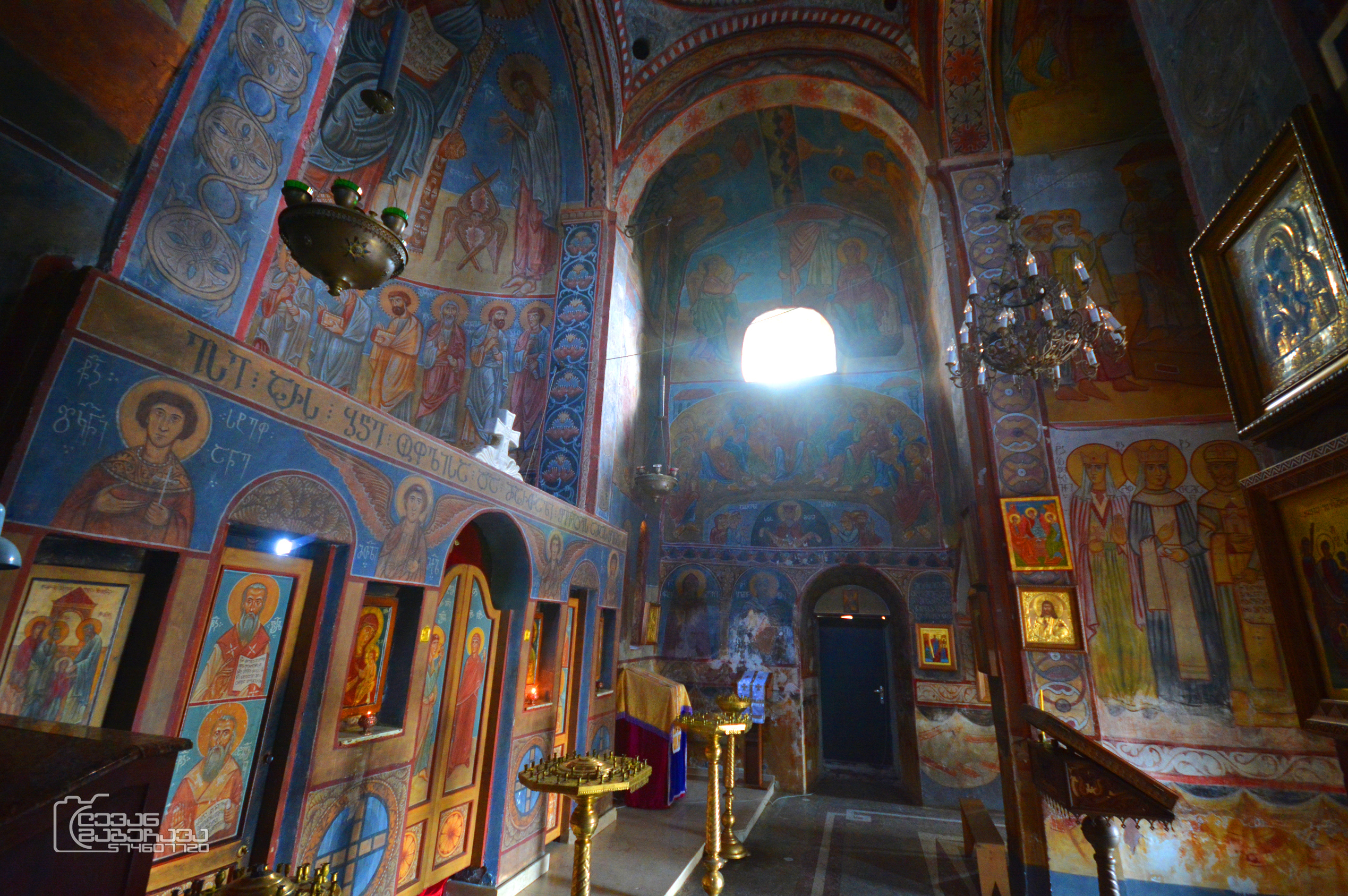 The Orthodox church in Zugdidi. Georgia.