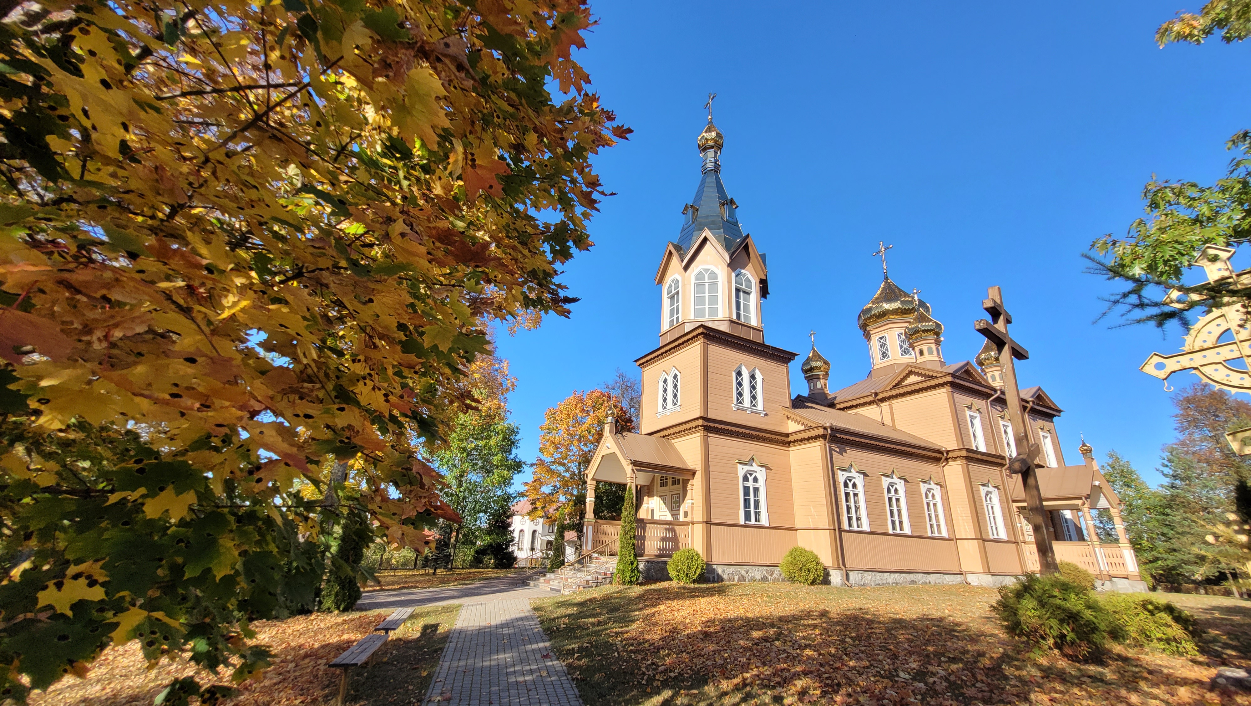 The Orthodox church in Michałowo