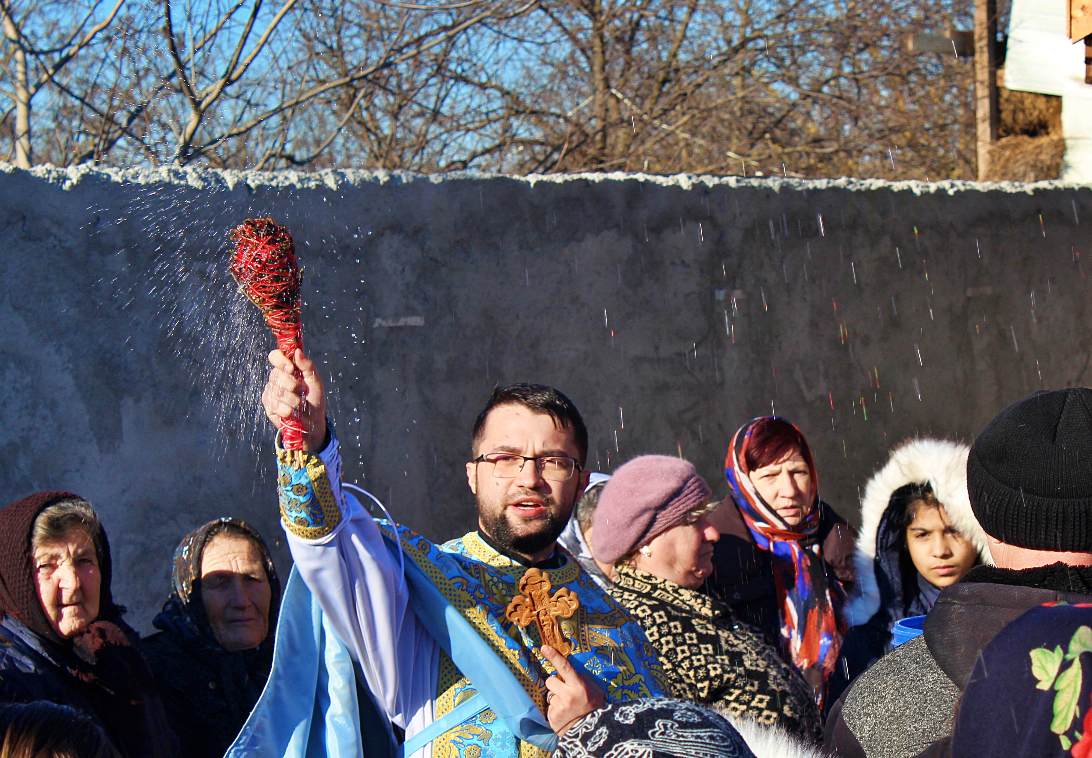 The Theophany of our Lord and Saviour Jesus Christ 2023 at Valea Plopilor, Giurgiu county