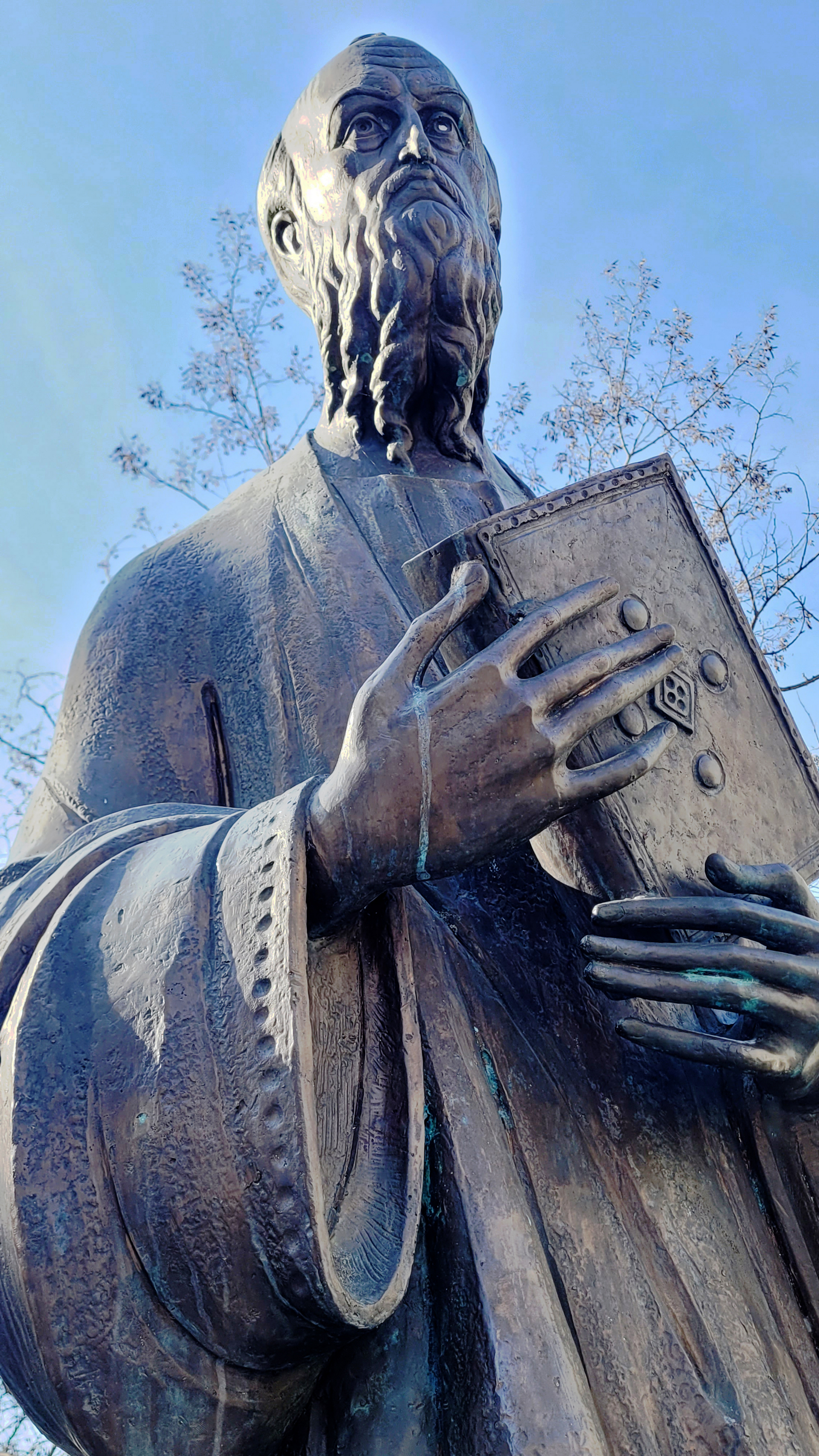 Apostle Peter - monument in Veria