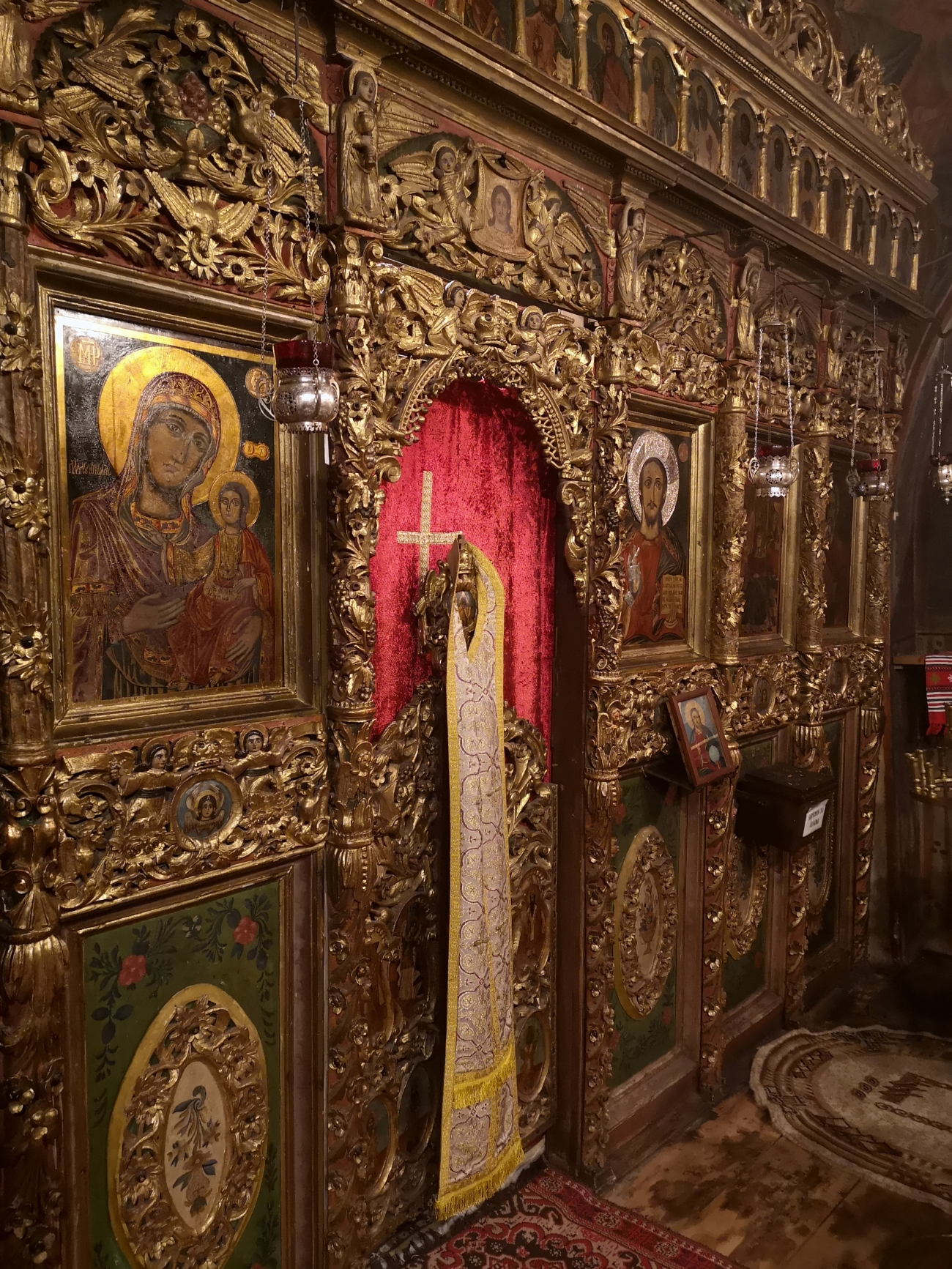 One of the Rilski monastery chapels, January 2022