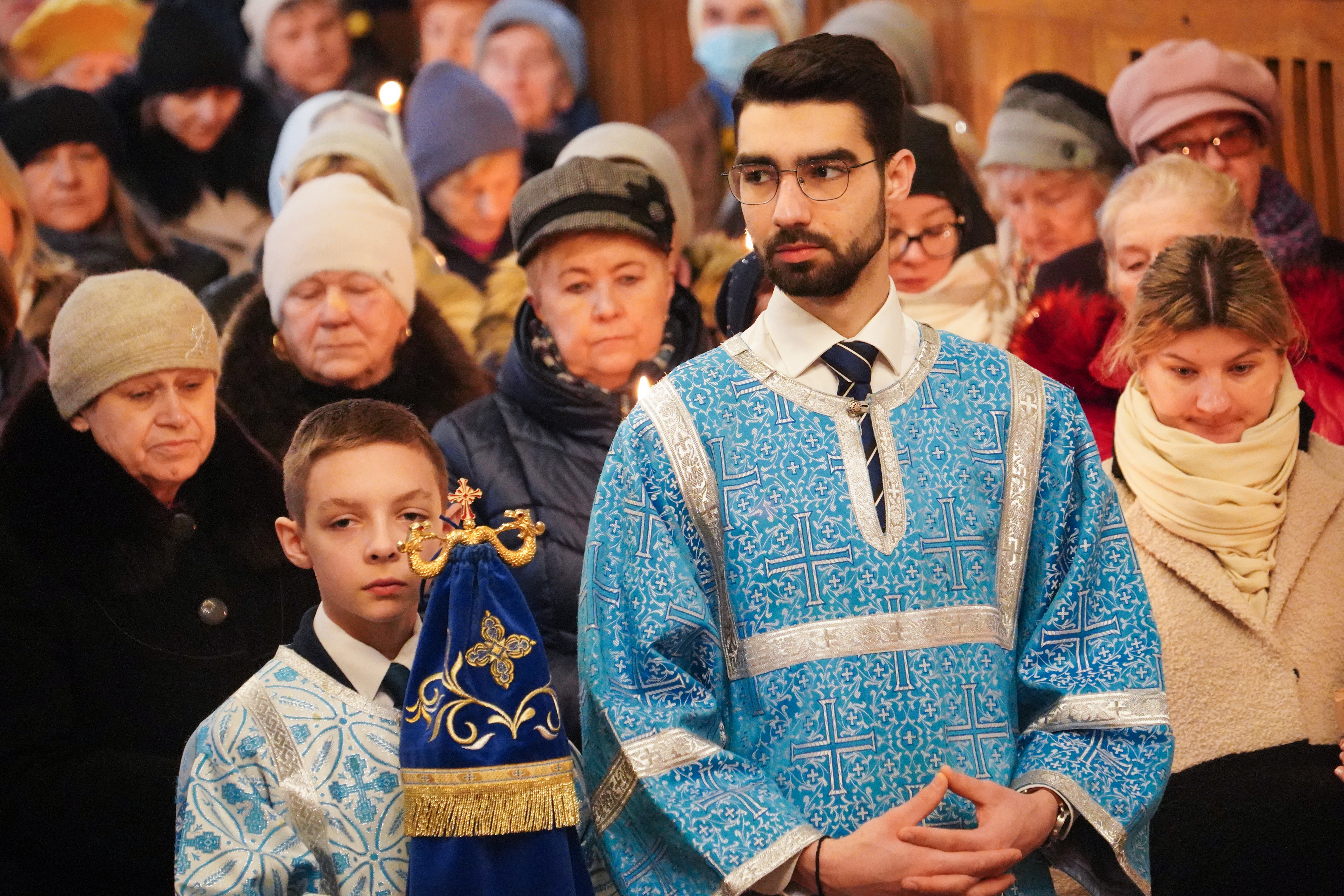 The Meeting of the Lord in the Temple feast in St. Nicholas Cathedral in Białystok