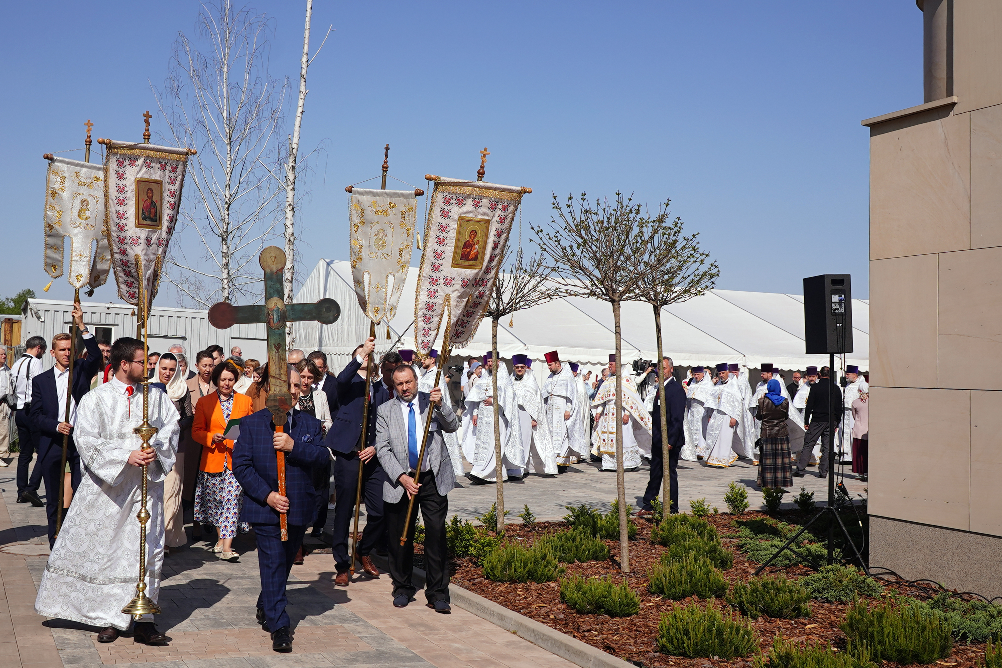 The feast of consecration of Hagia Sophia Orthodox church in Warsaw, 2023 