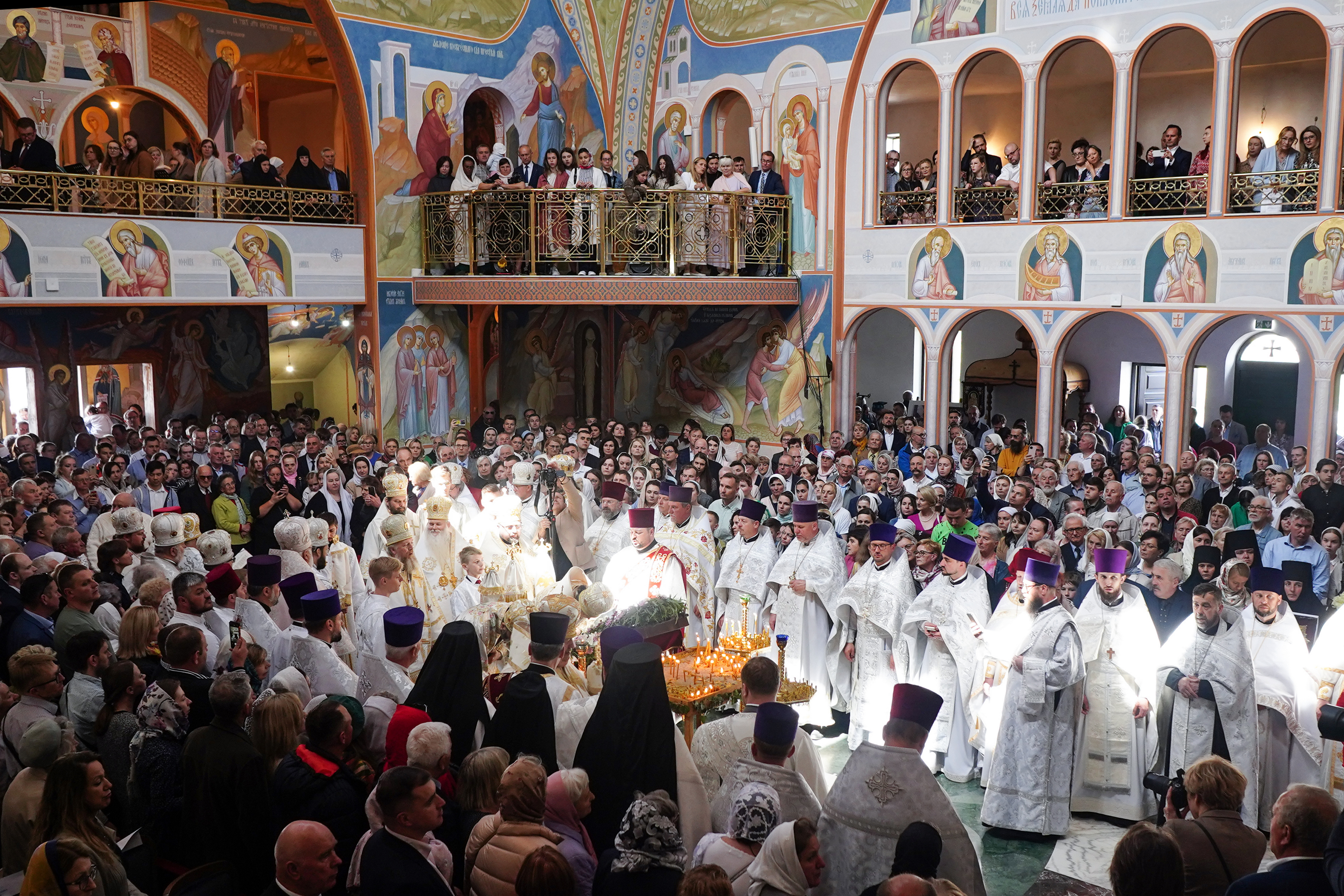 The feast of consecration of Hagia Sophia Orthodox church in Warsaw, 2023 