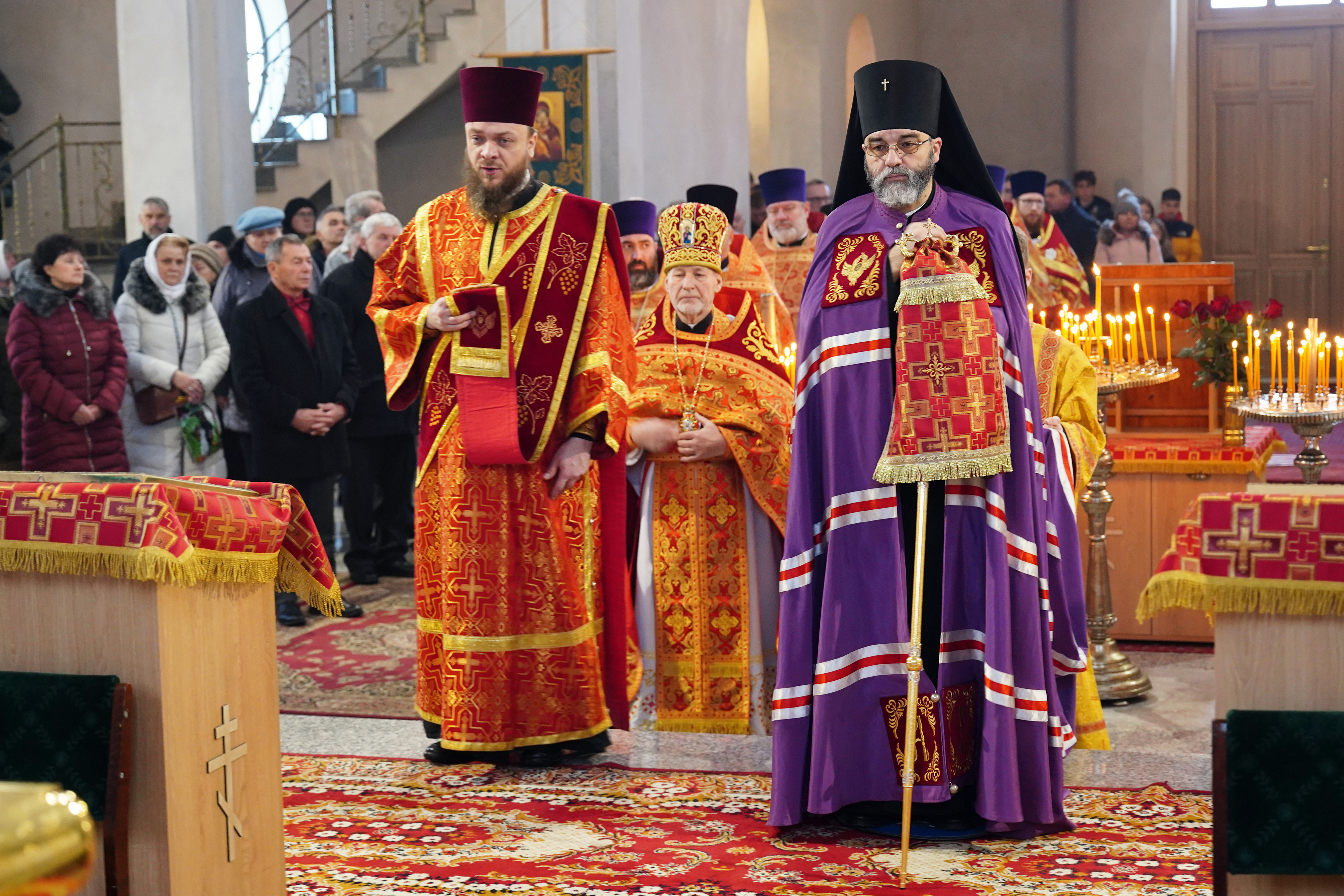 St. Gregory (Peradze) feast in St. Gregory (Peradze) Orthodox church in Białystok