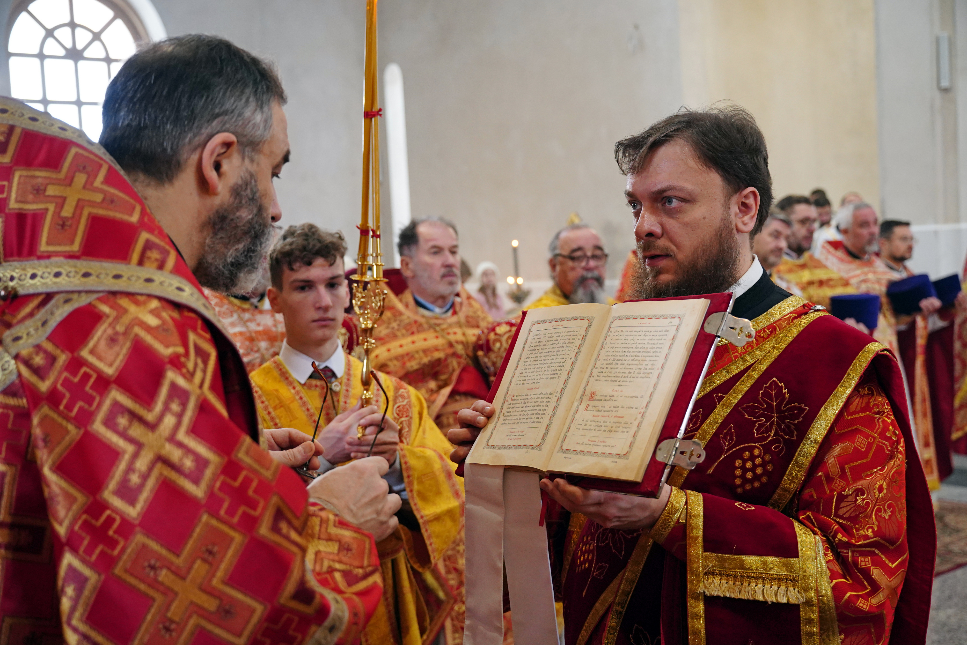 St. Gregory (Peradze) feast in St. Gregory (Peradze) Orthodox church in Białystok