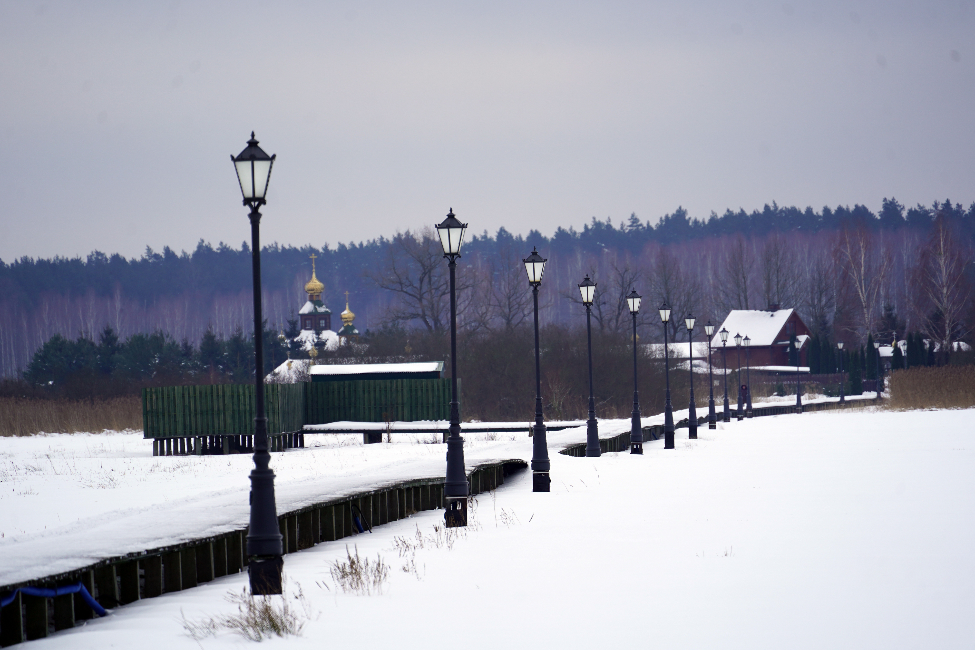 Epiphany feast in Odrynki Skete 