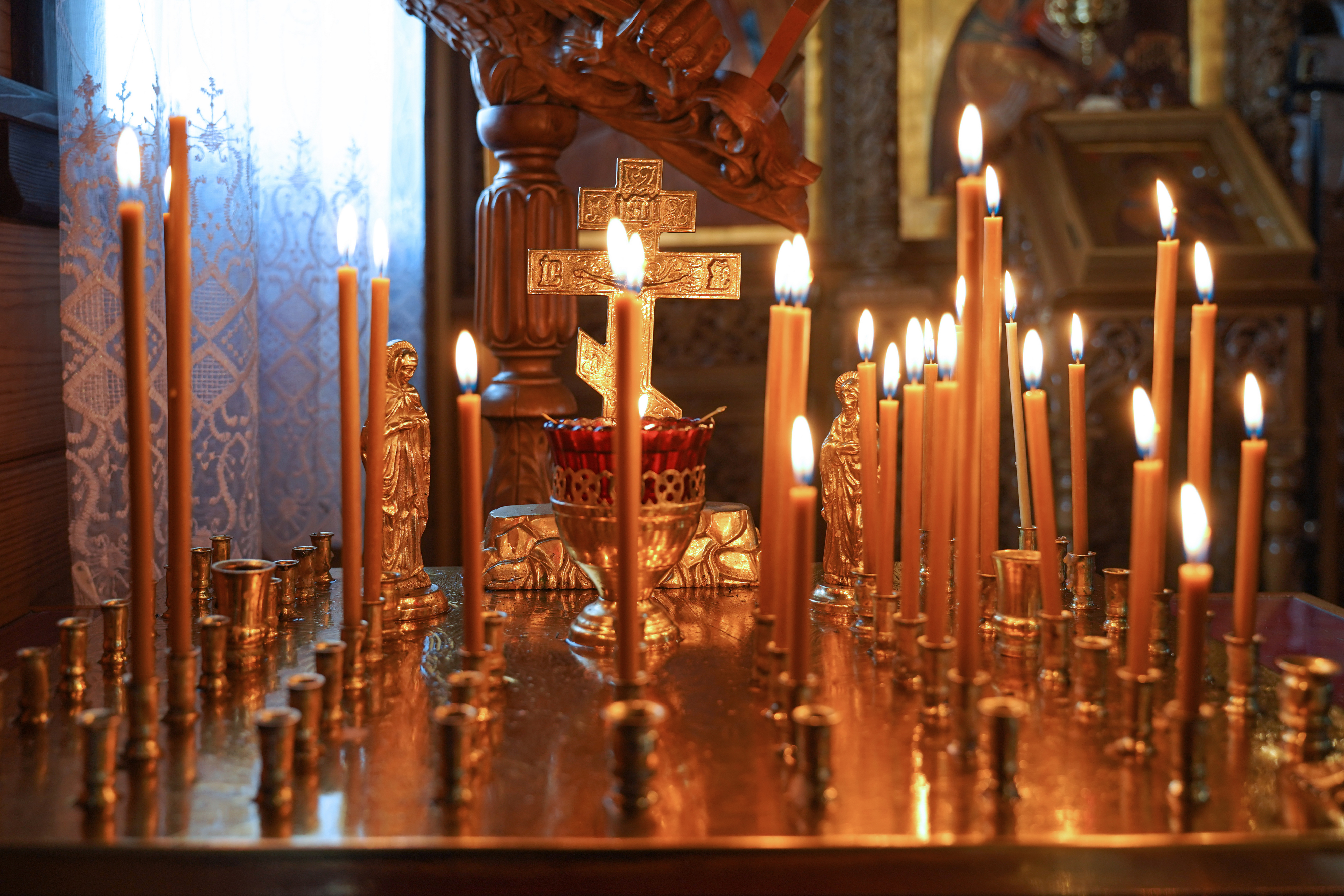 Epiphany feast in Odrynki Skete 