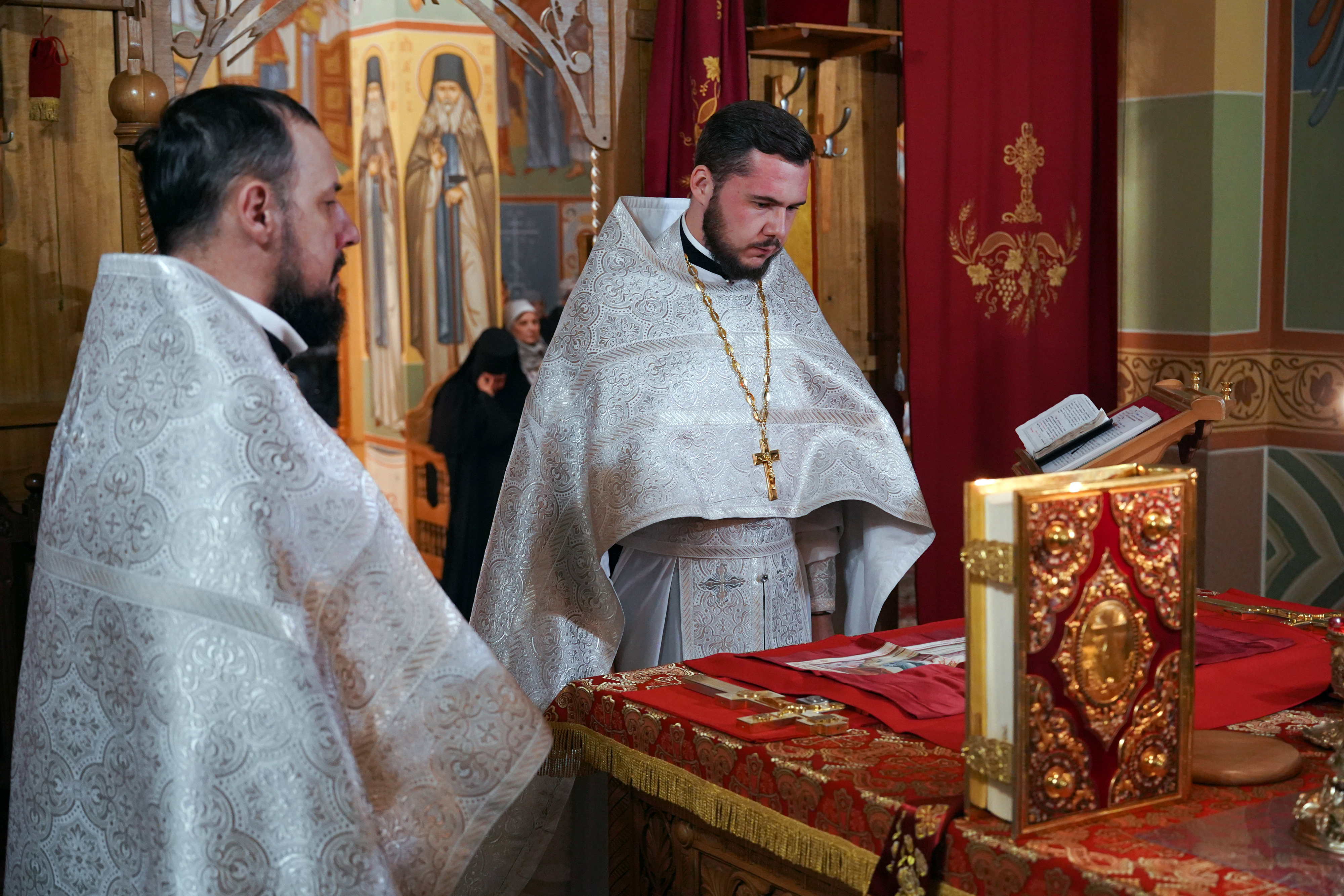 The feast of the Baptism of Christ in Zwierki Convent 