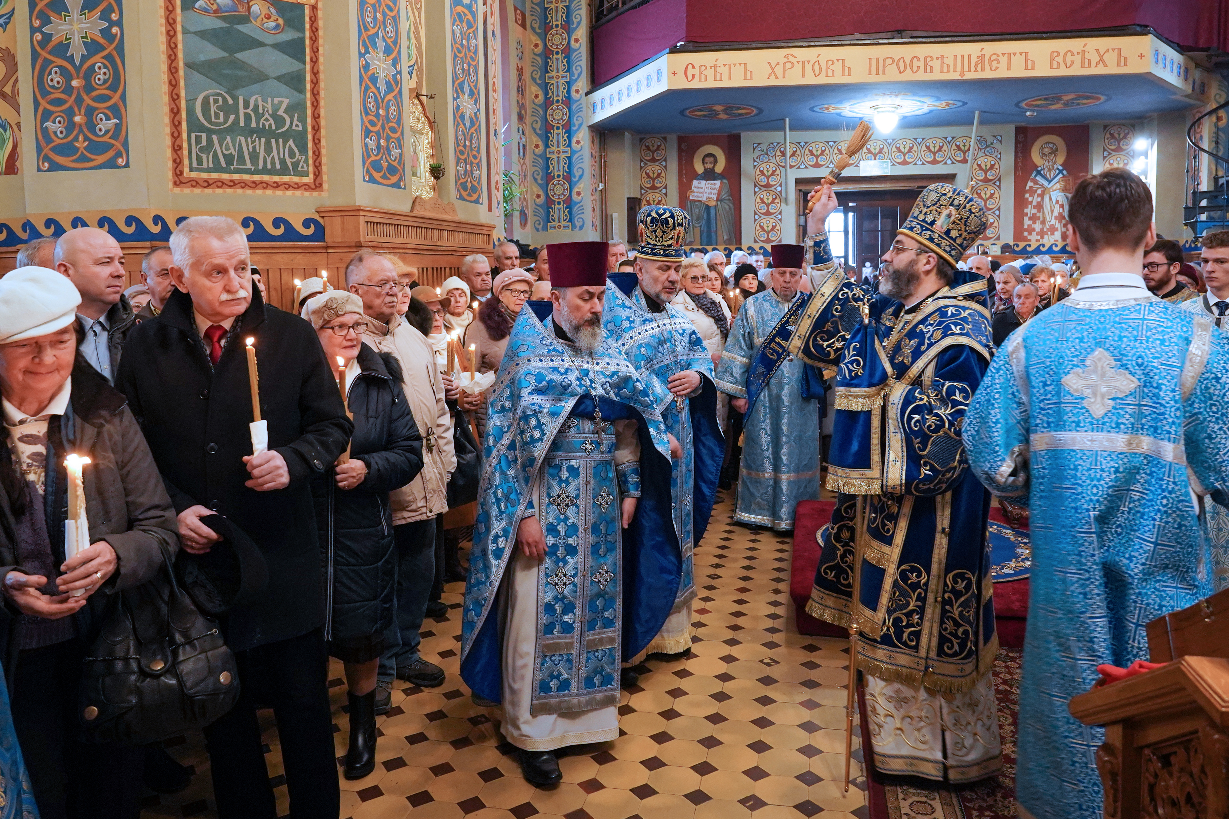 The Meeting of the Lord in the Temple feast in St. Nicholas Cathedral in Białystok