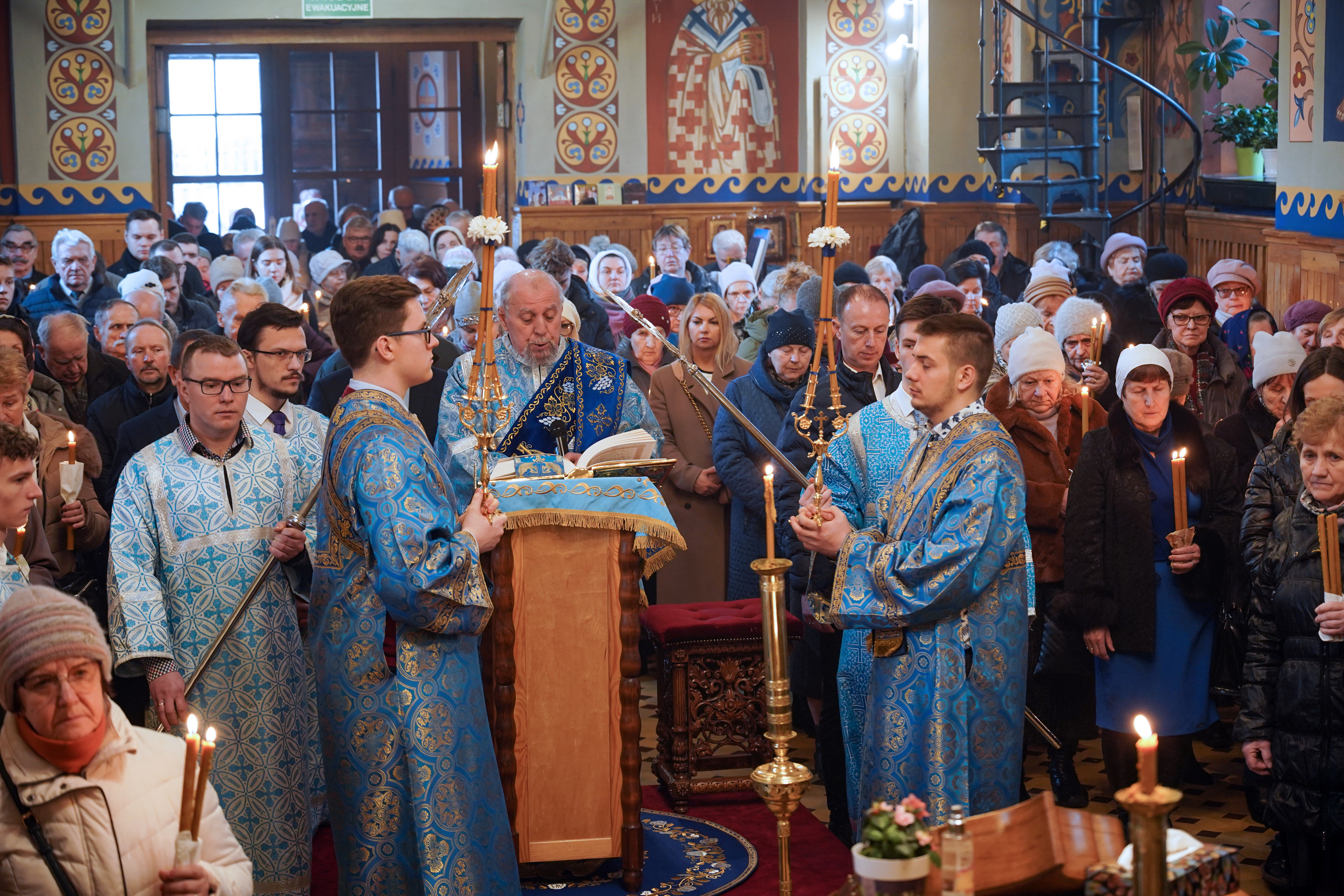 The Meeting of the Lord in the Temple feast in St. Nicholas Cathedral in Białystok 