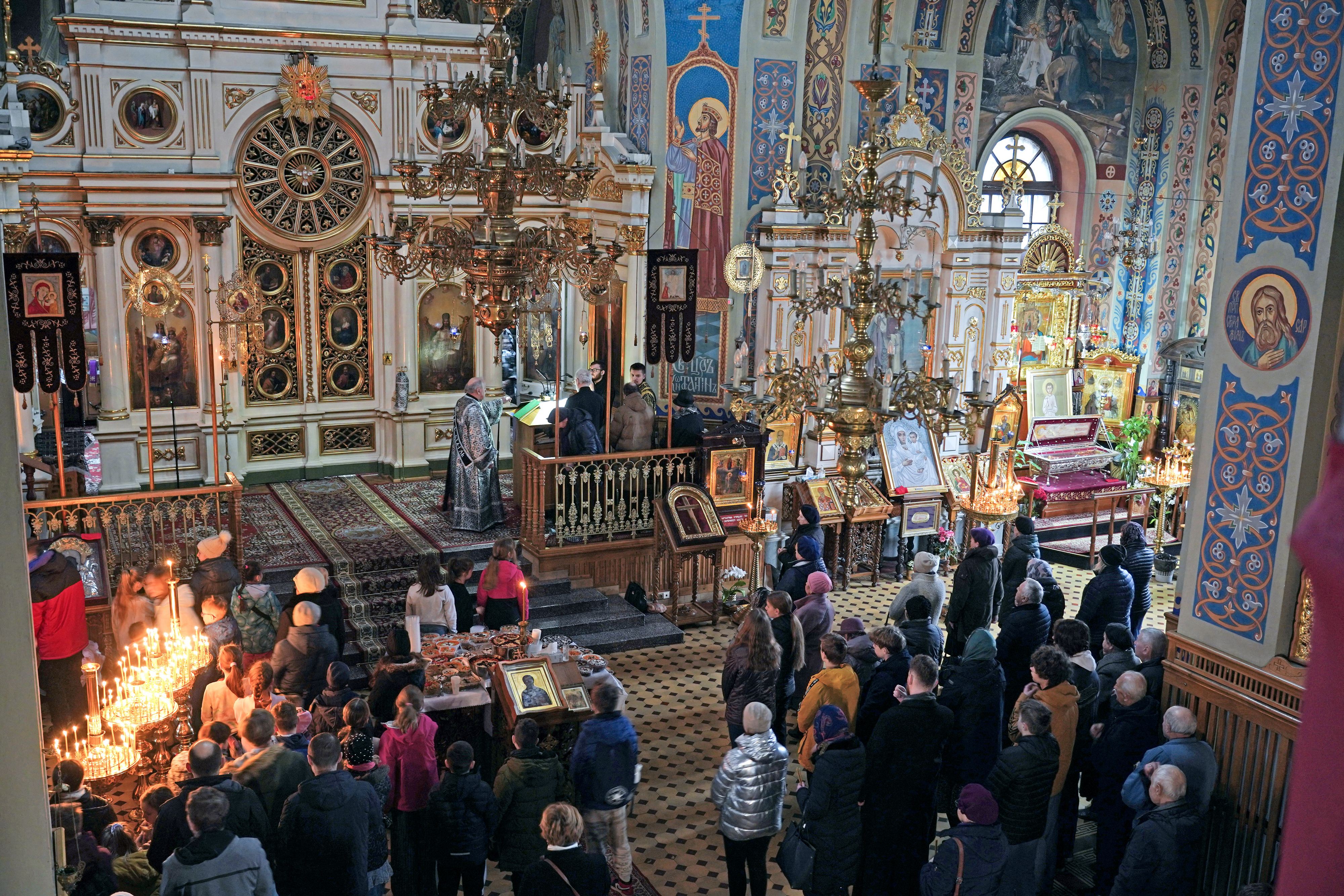 St. Theodore Tiron feast in St. Nicholas Cathedral in Białystok