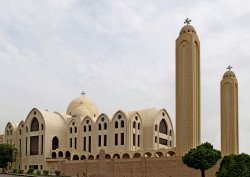 Coptic Orthodox Cathedral in Aswan, Egypt