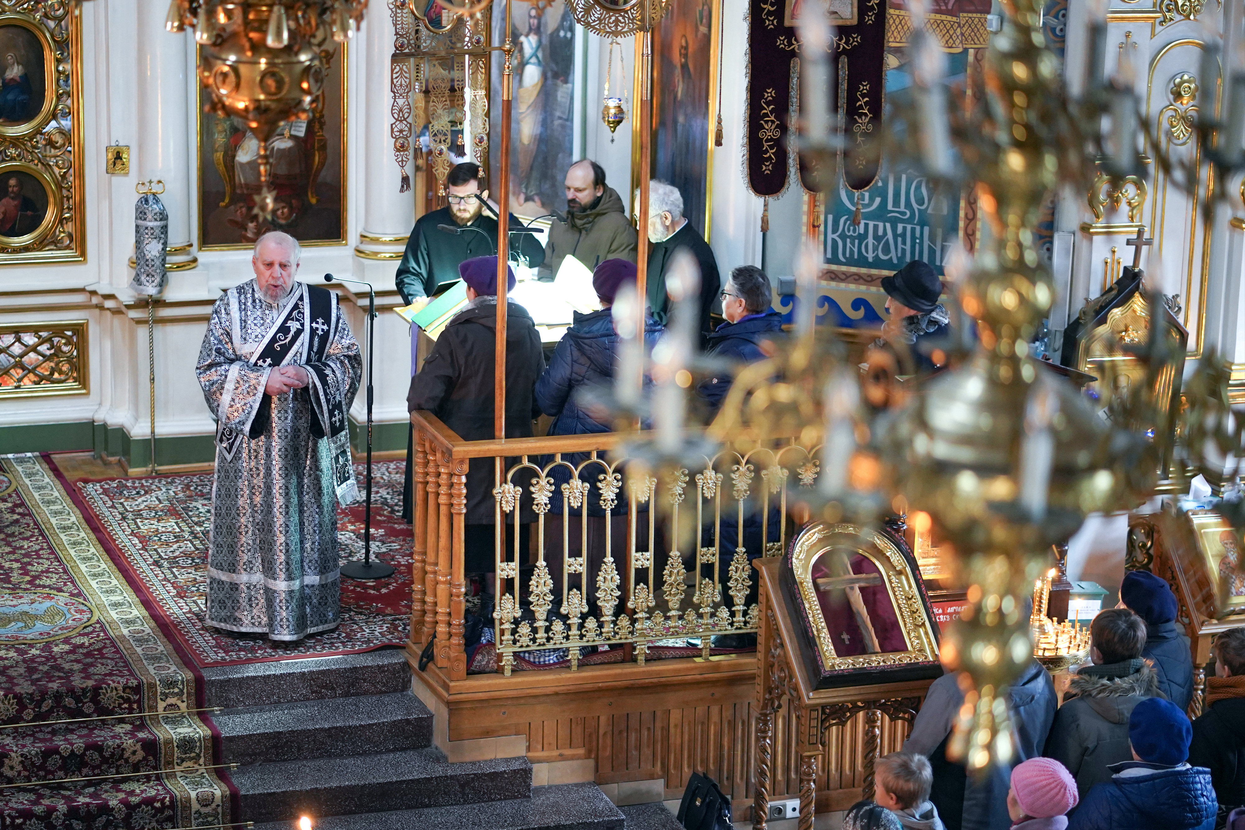 St. Theodore Tiron feast in St. Nicholas Cathedral in Białystok