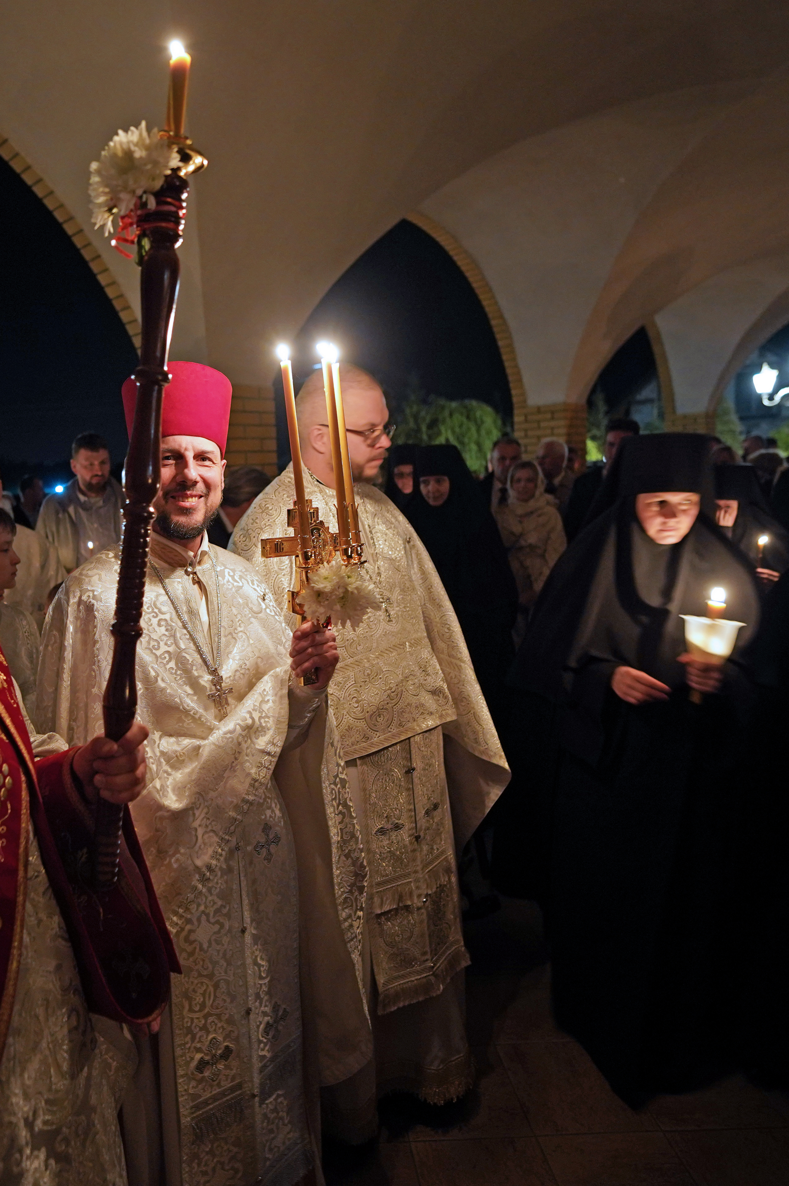 Easter night in Zwierki Convent 