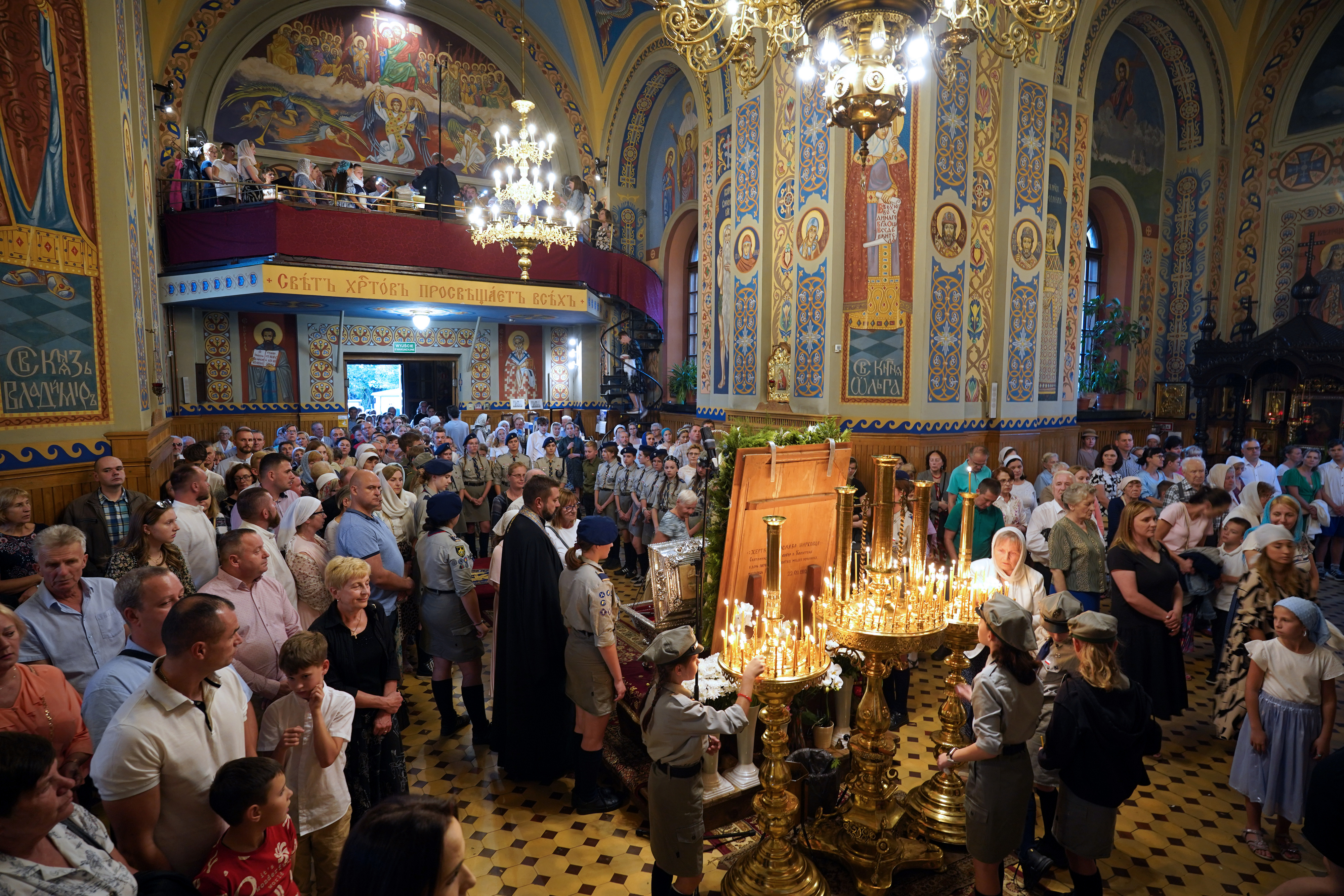 St. Martyr Gabriel feast in St. Nicholas Cathedral in Białystok 