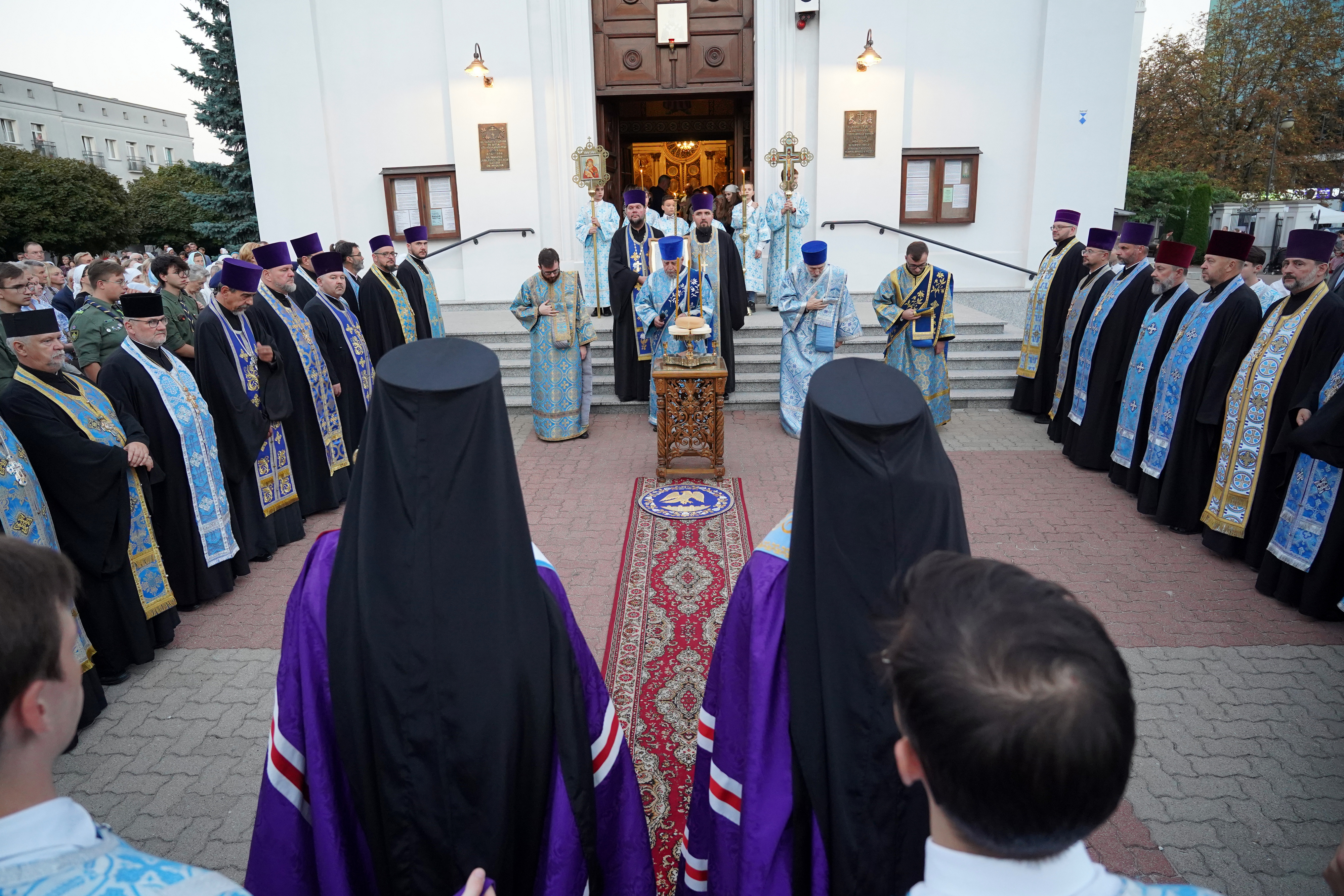 St. Martyr Gabriel feast in St. Nicholas Cathedral in Białystok
