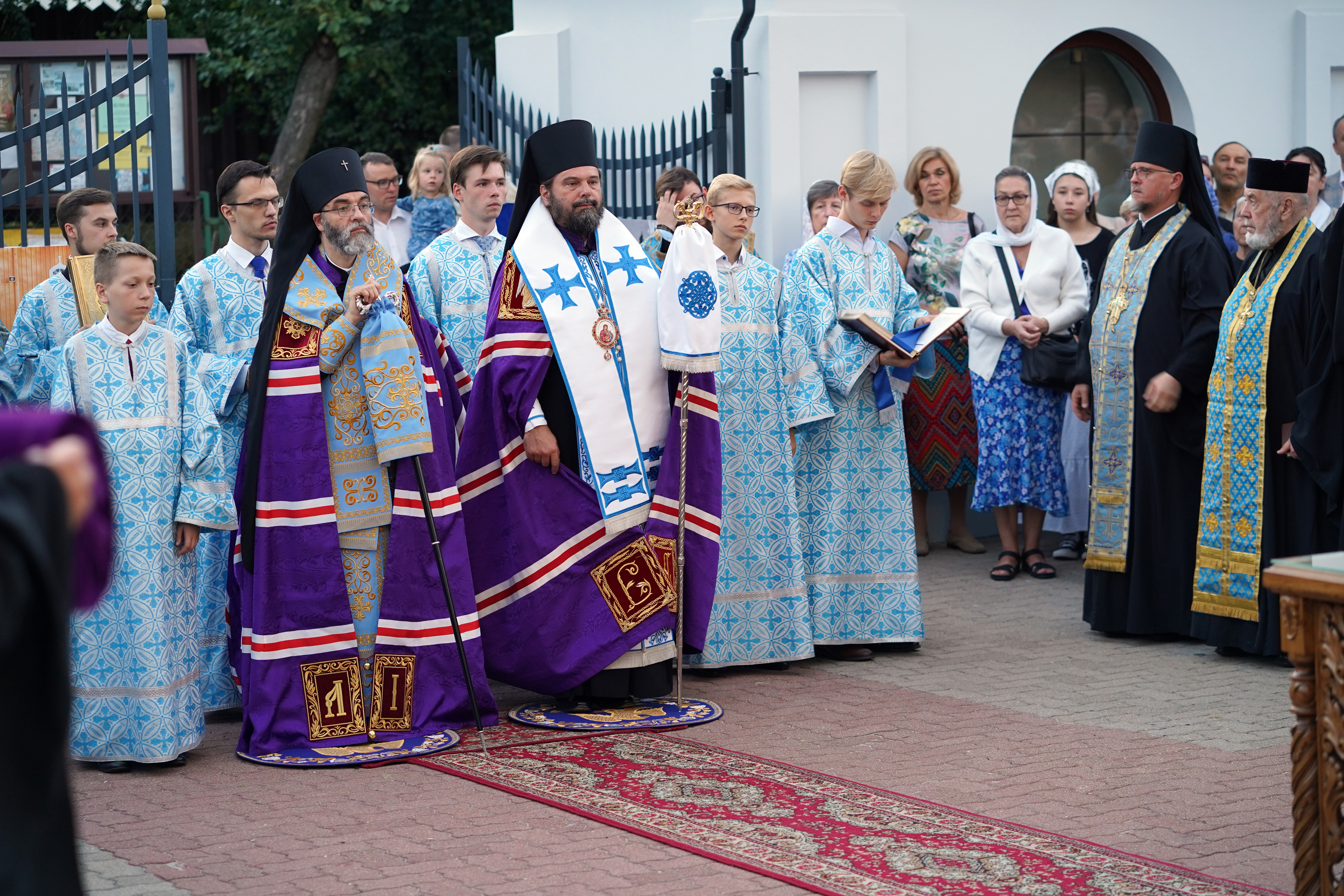 St. Martyr Gabriel feast in St. Nicholas Cathedral in Białystok