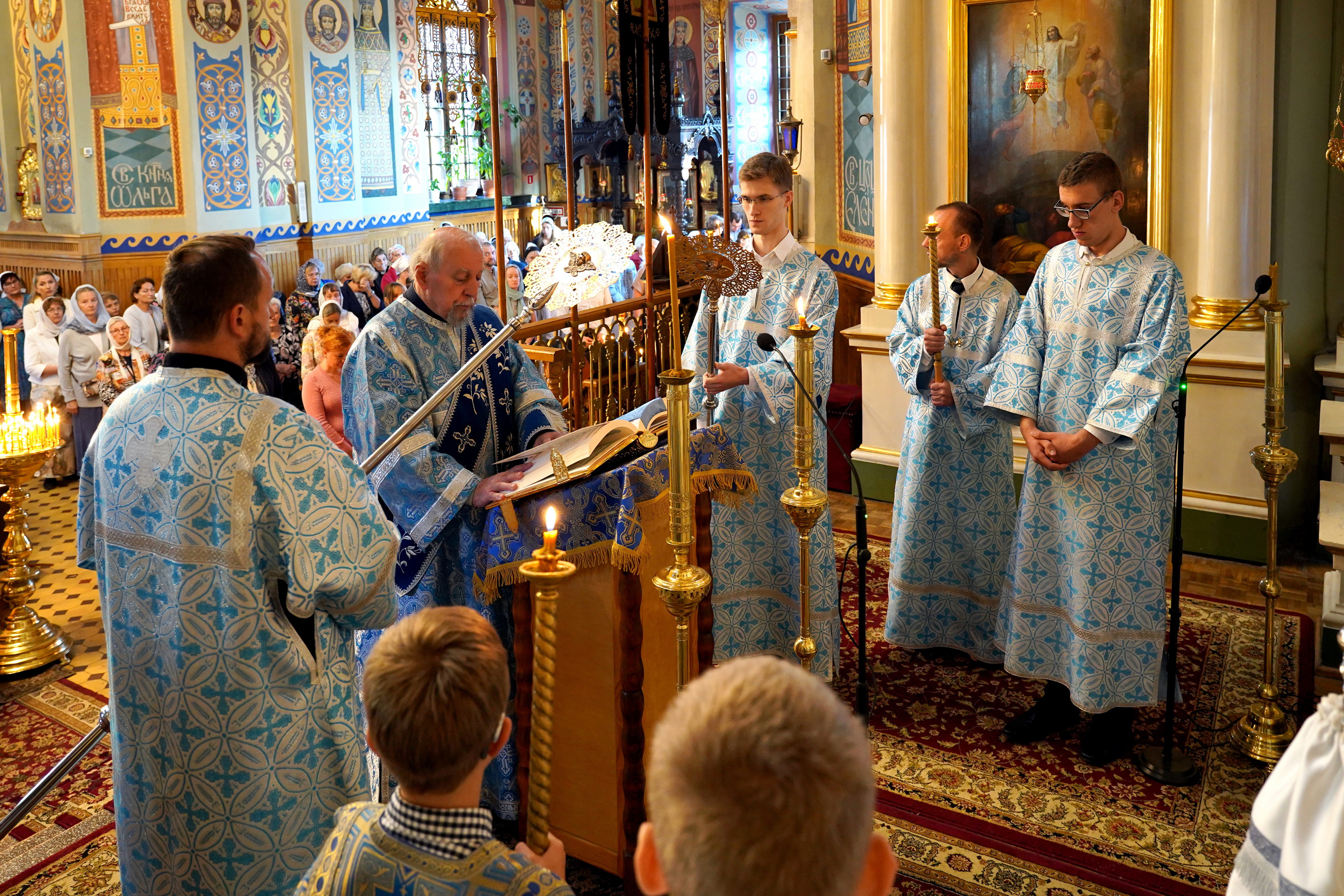 St. Martyr Gabriel feast in St. Nicholas Cathedral in Białystok 
