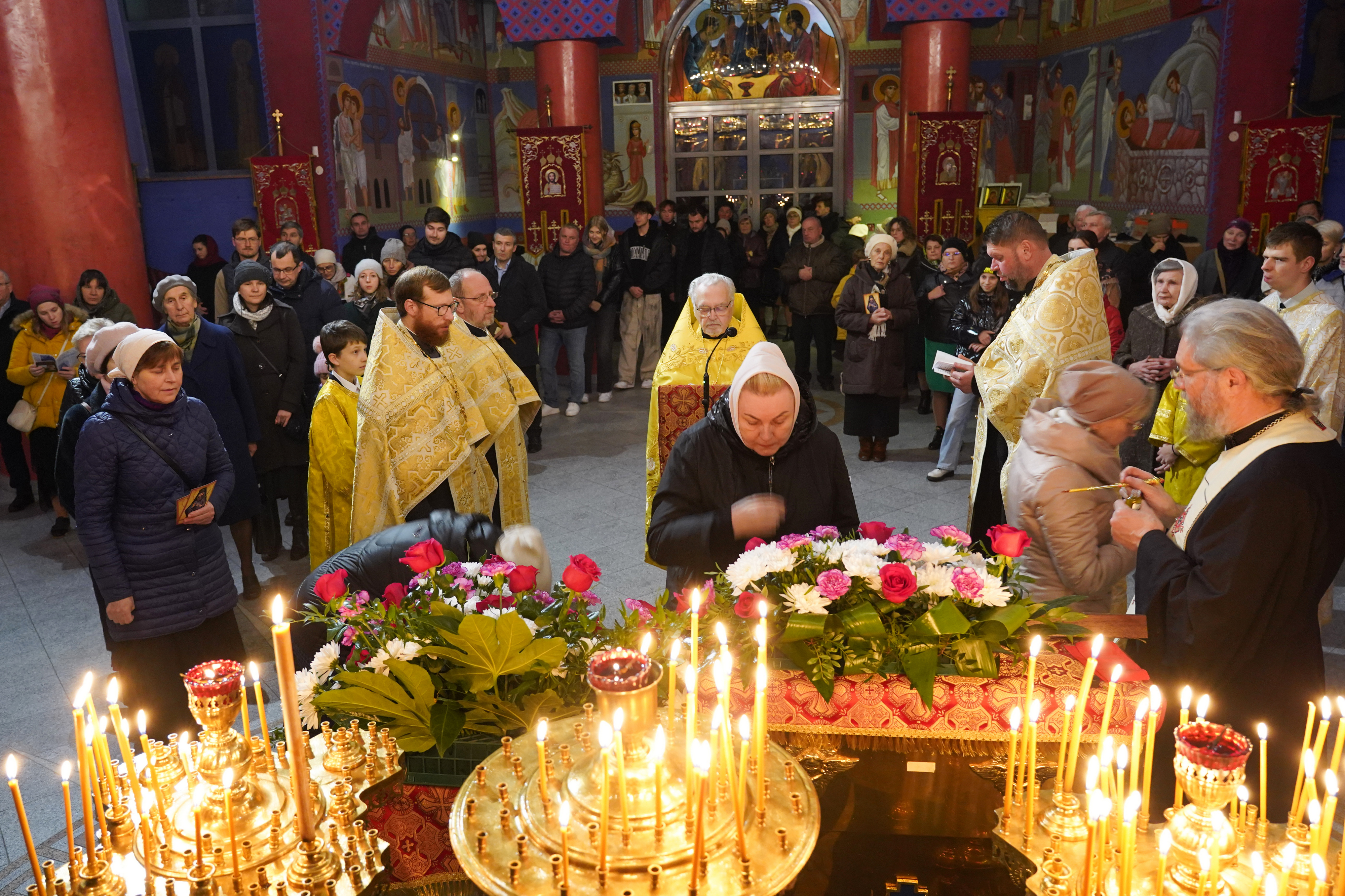 St. John Maximovitch relics in St. George Orthodox church in Białystok