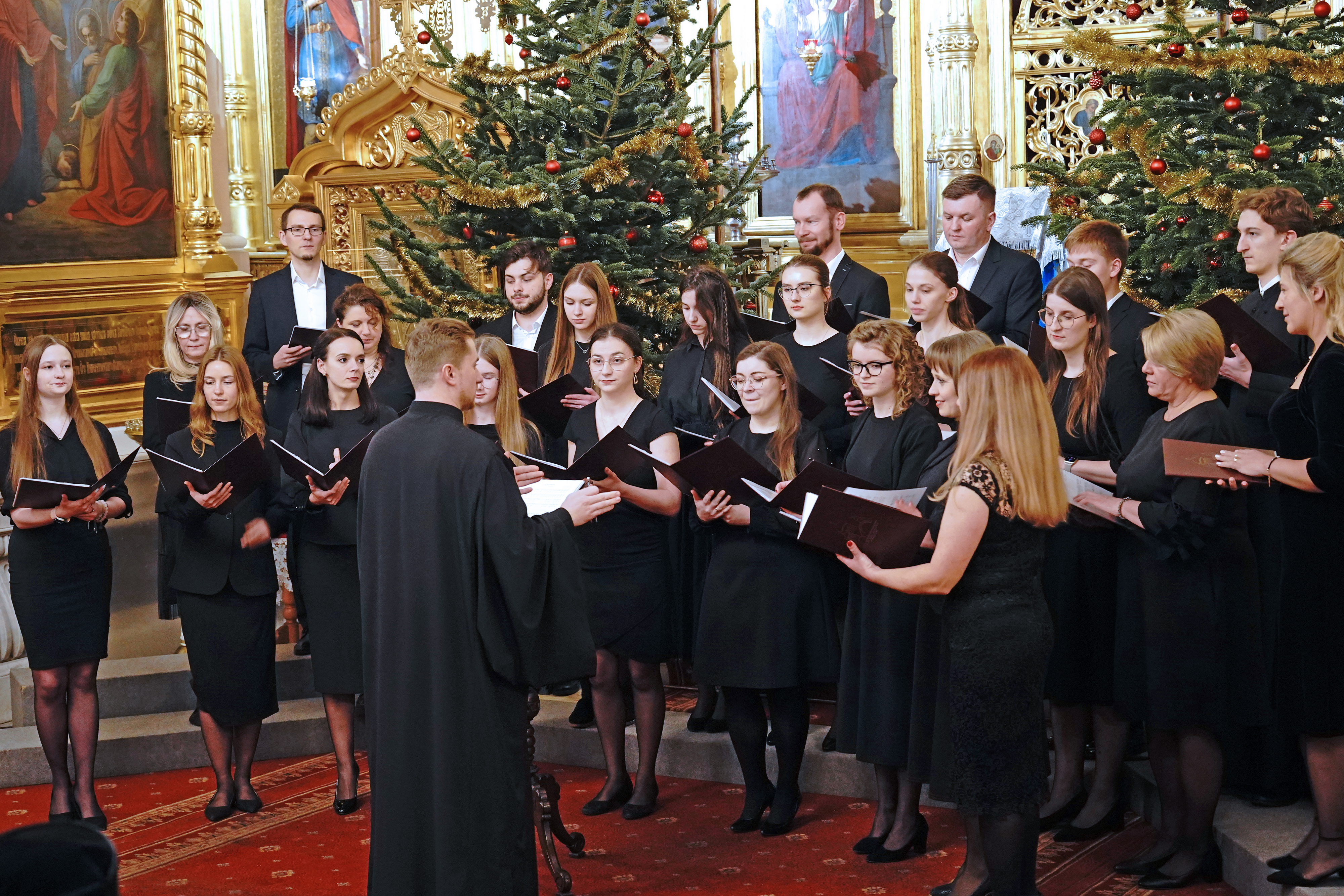 Carols concert in St. Mary Magdaleny Orthodox Cathedral in Warsaw