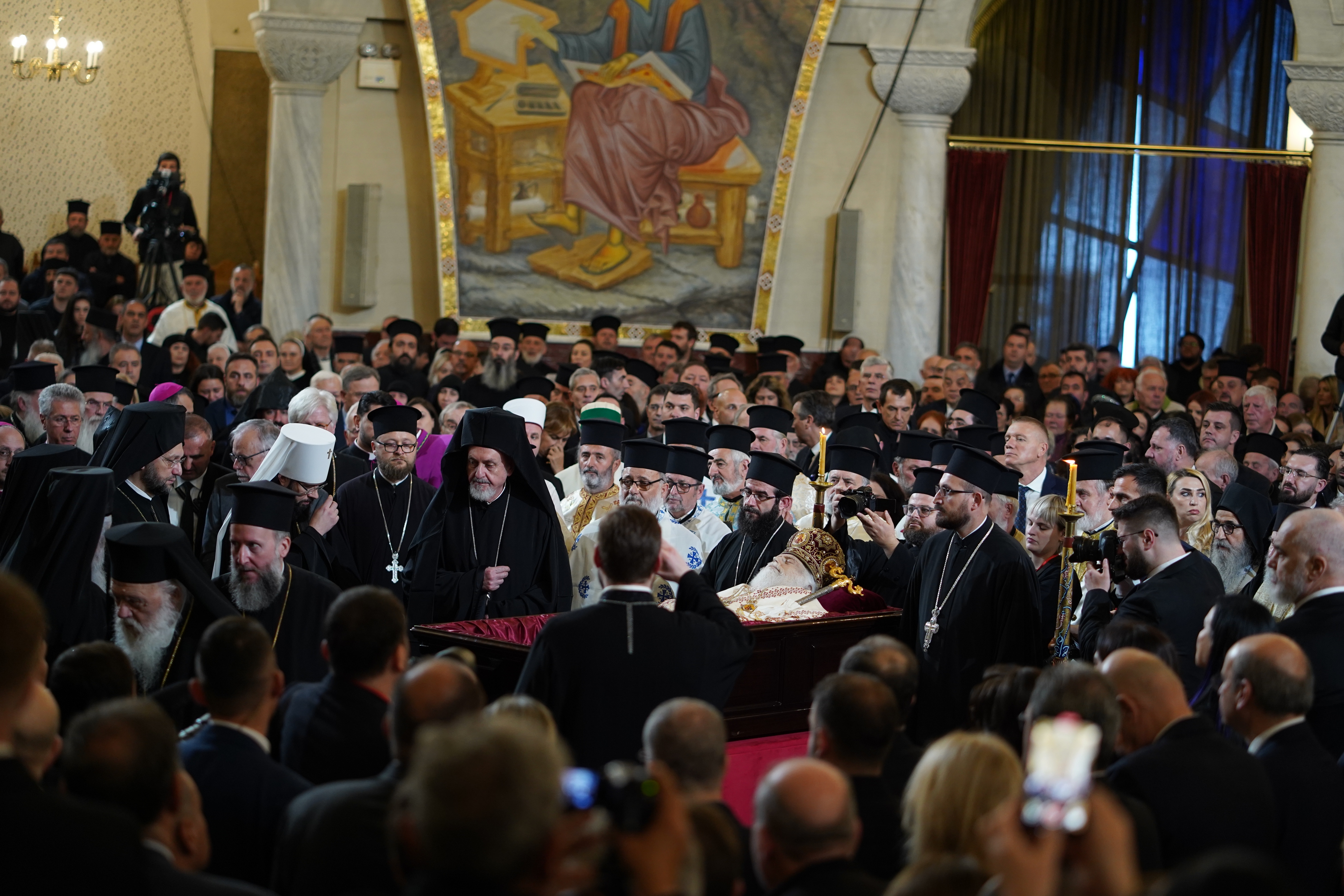 Archbishop Anastasios of Tirana, Durres and All Albania funeral