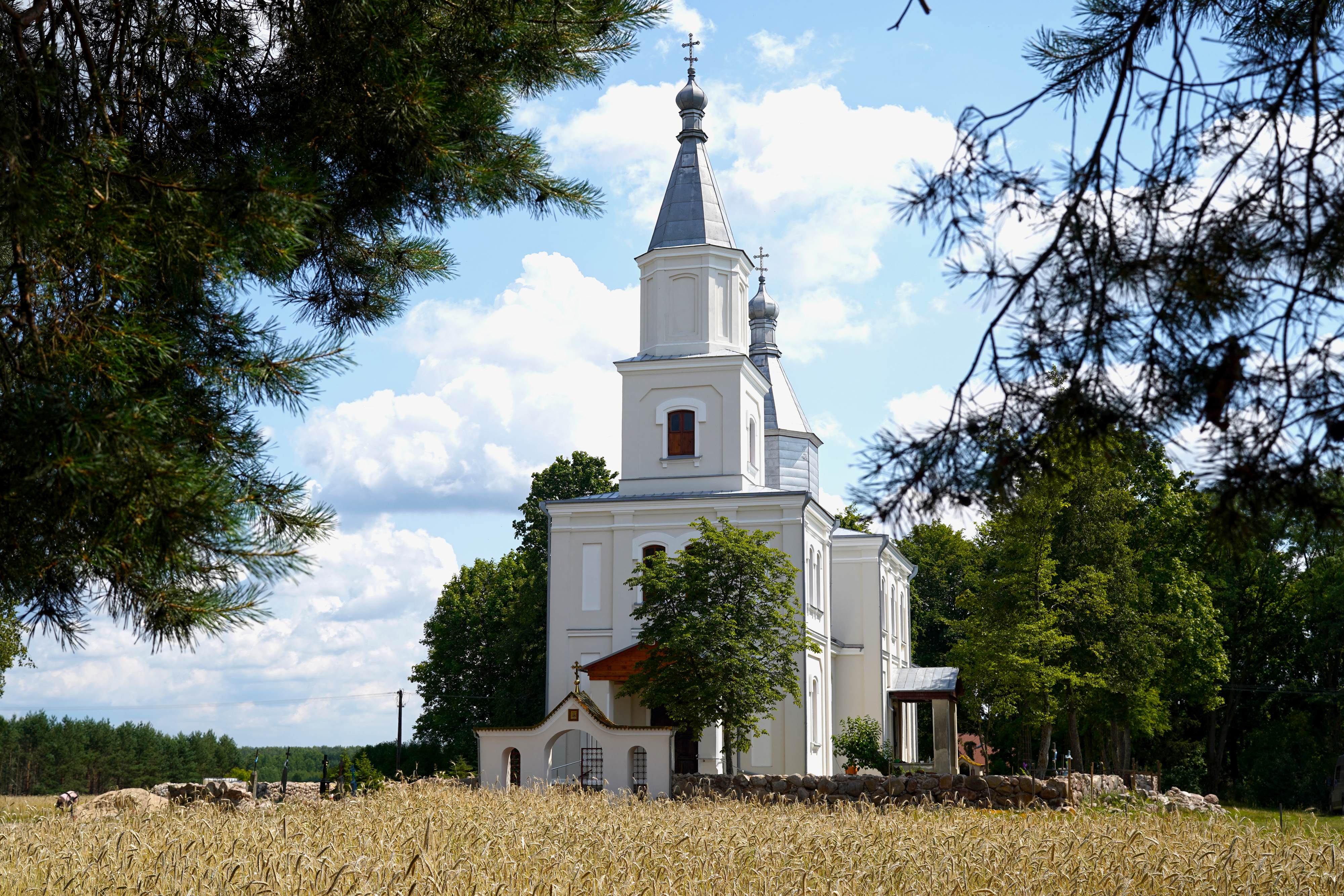 The Orthodox church in Kośna village