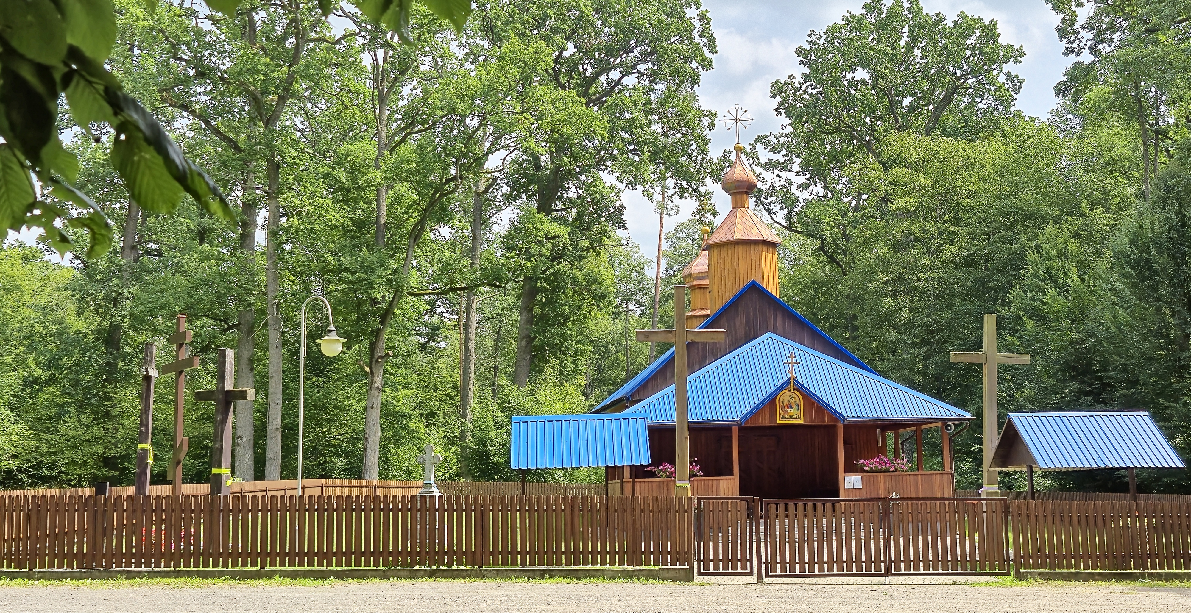 The Orthodox church in Krynoczka