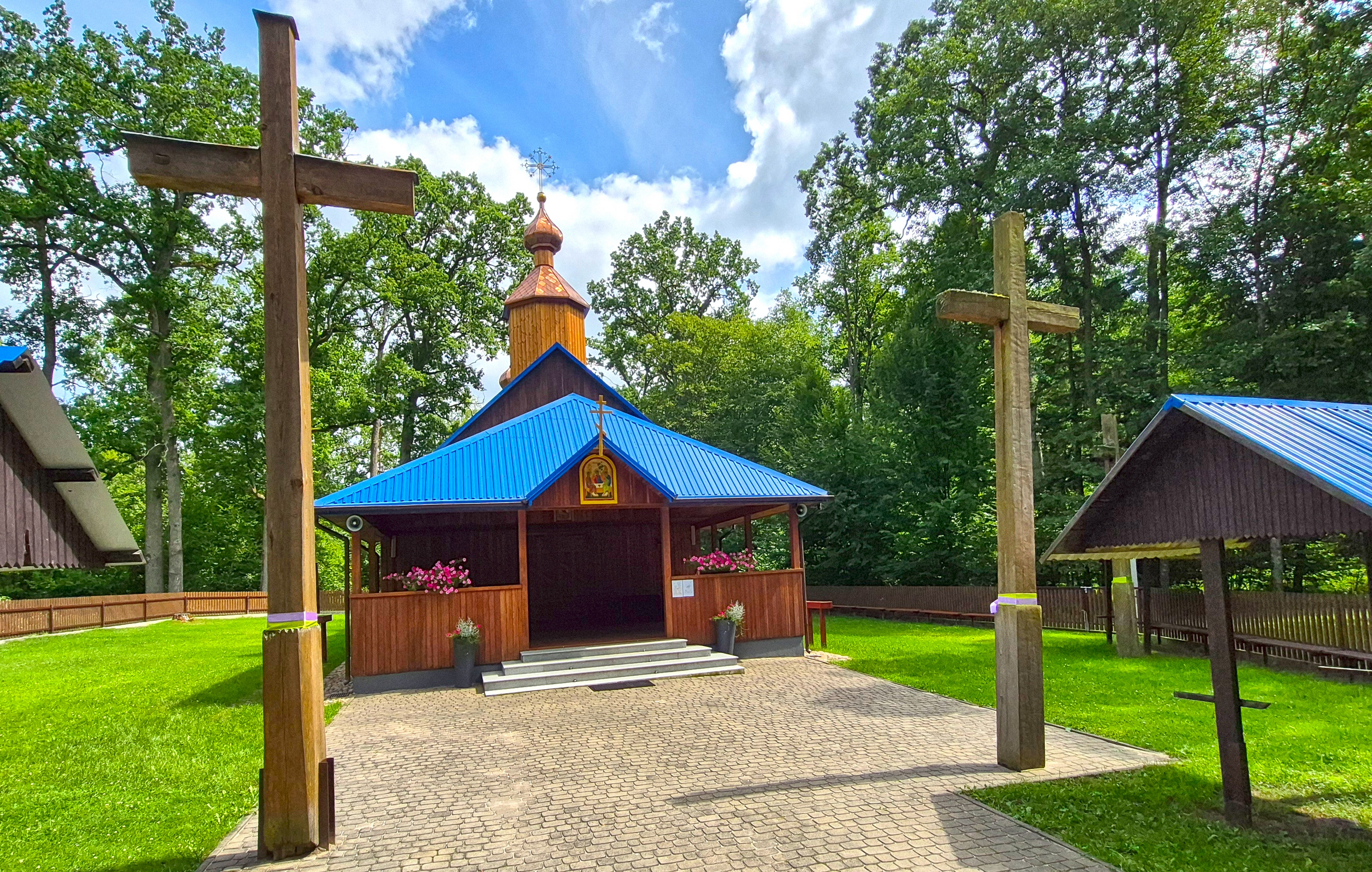 The Orthodox church in Krynoczka
