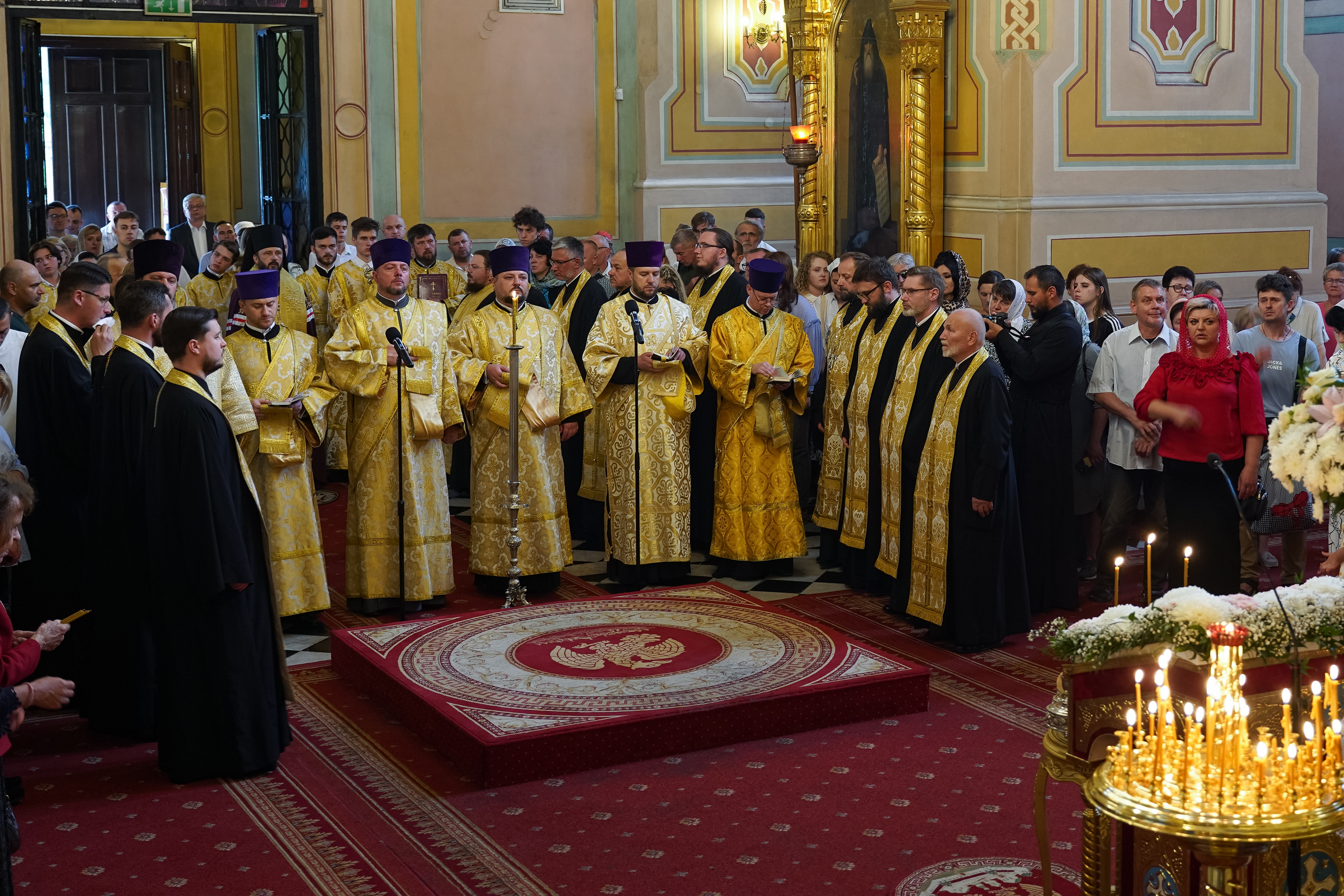 The All-Night Vigil in St. Mary Magdalene Cathedral in Warsaw - parish feast 2025
