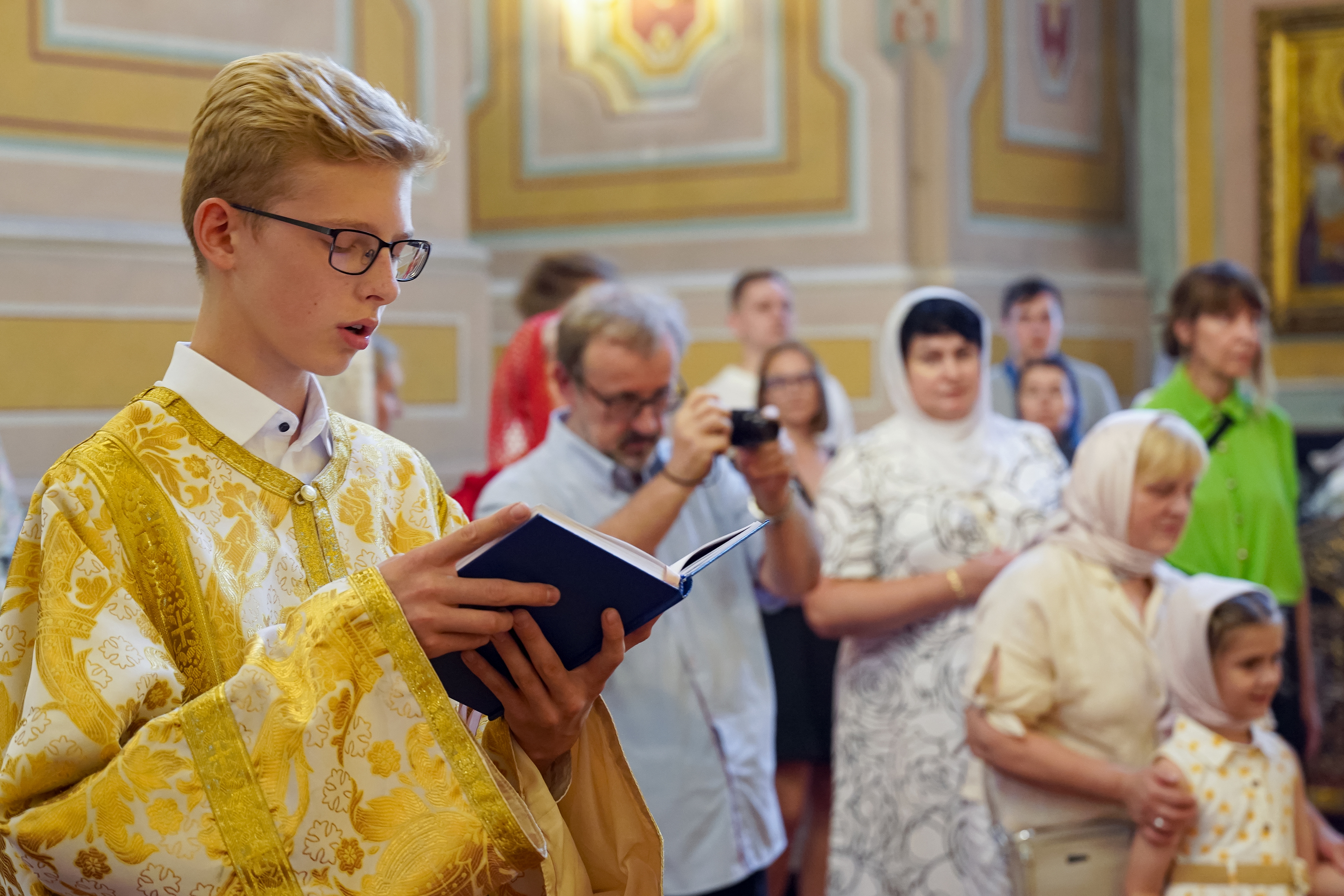 The All-Night Vigil in St. Mary Magdalene Cathedral in Warsaw - parish feast 2025