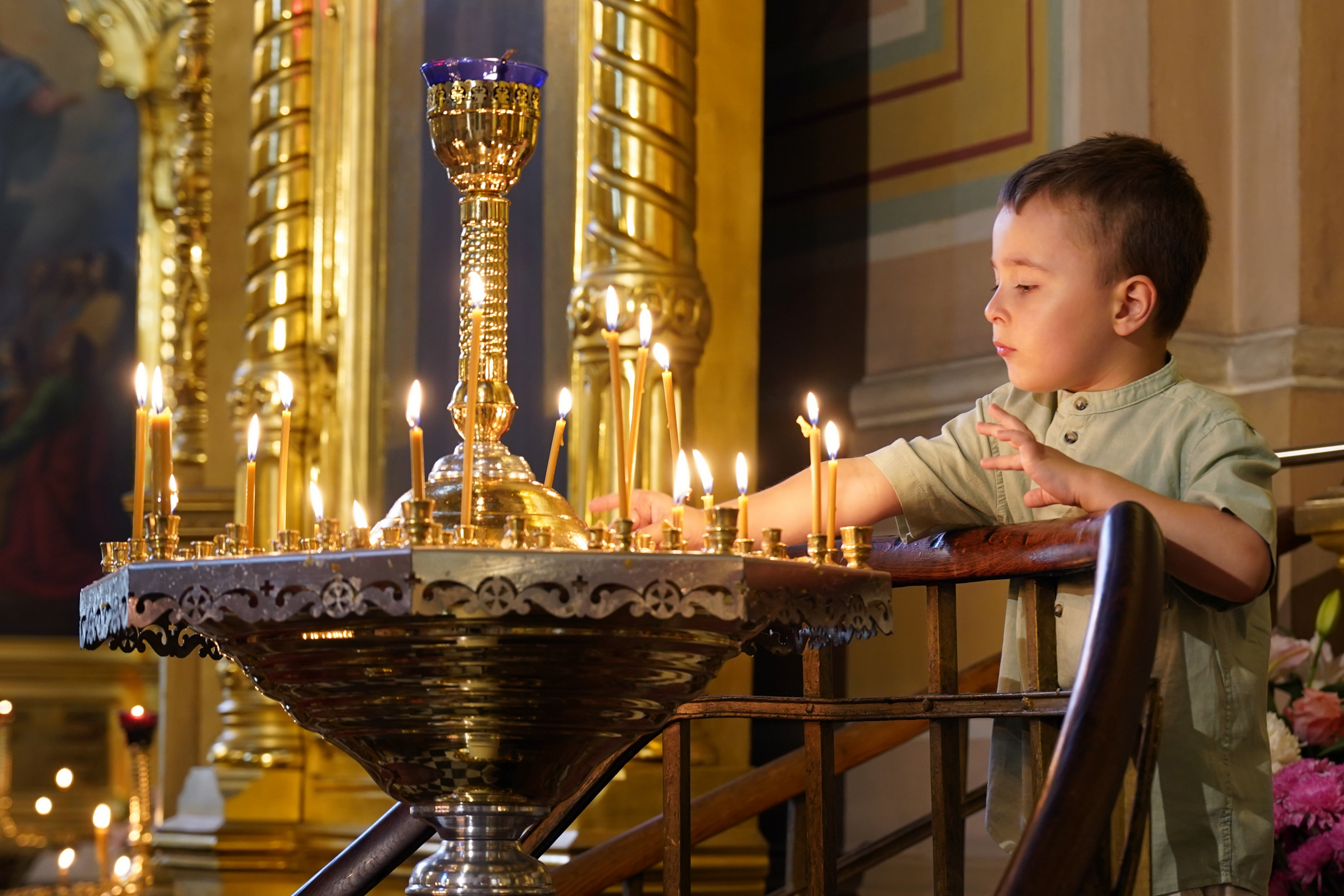 The All-Night Vigil in St. Mary Magdalene Cathedral in Warsaw - parish feast 2025