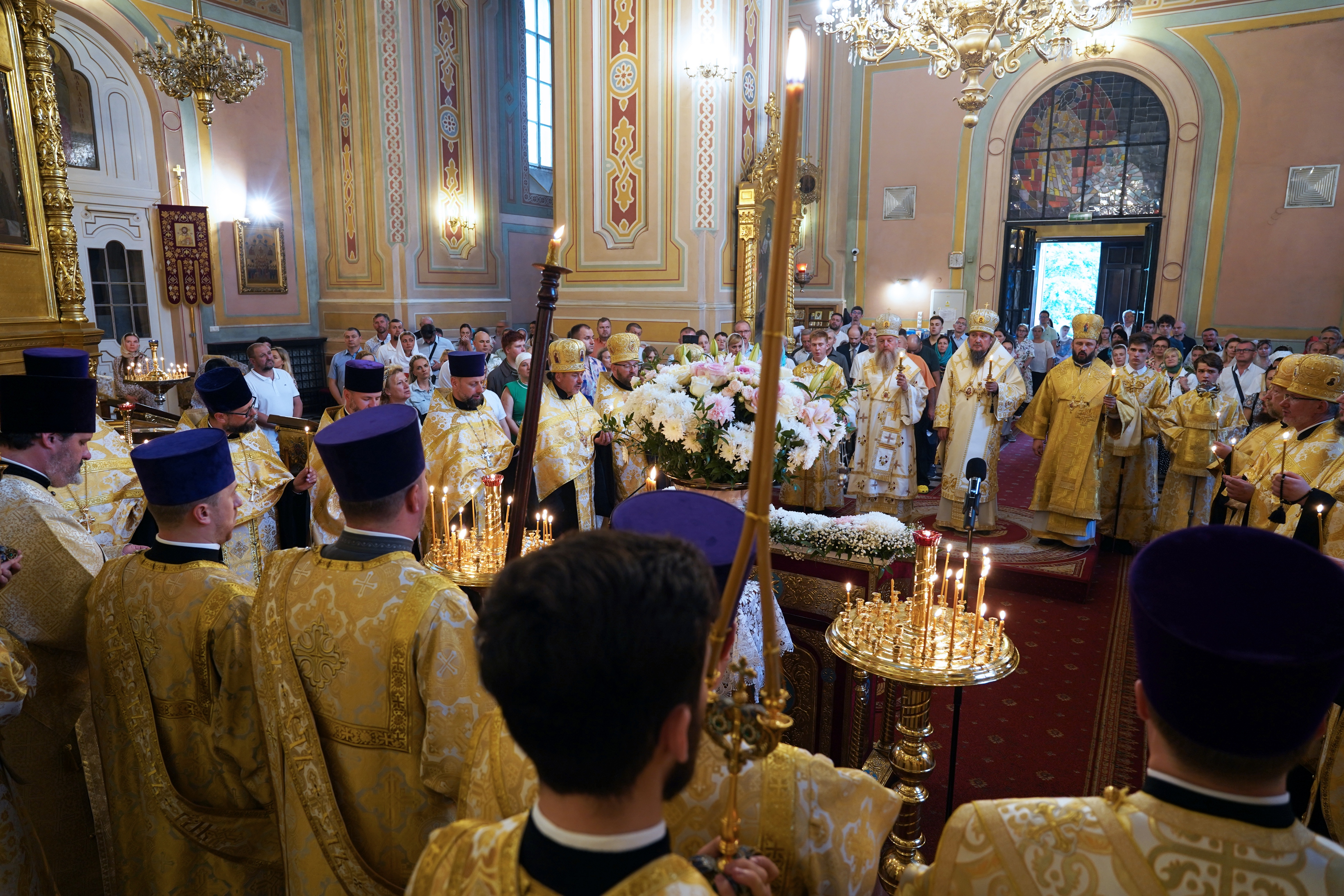 The All-Night Vigil in St. Mary Magdalene Cathedral in Warsaw - parish feast 2025