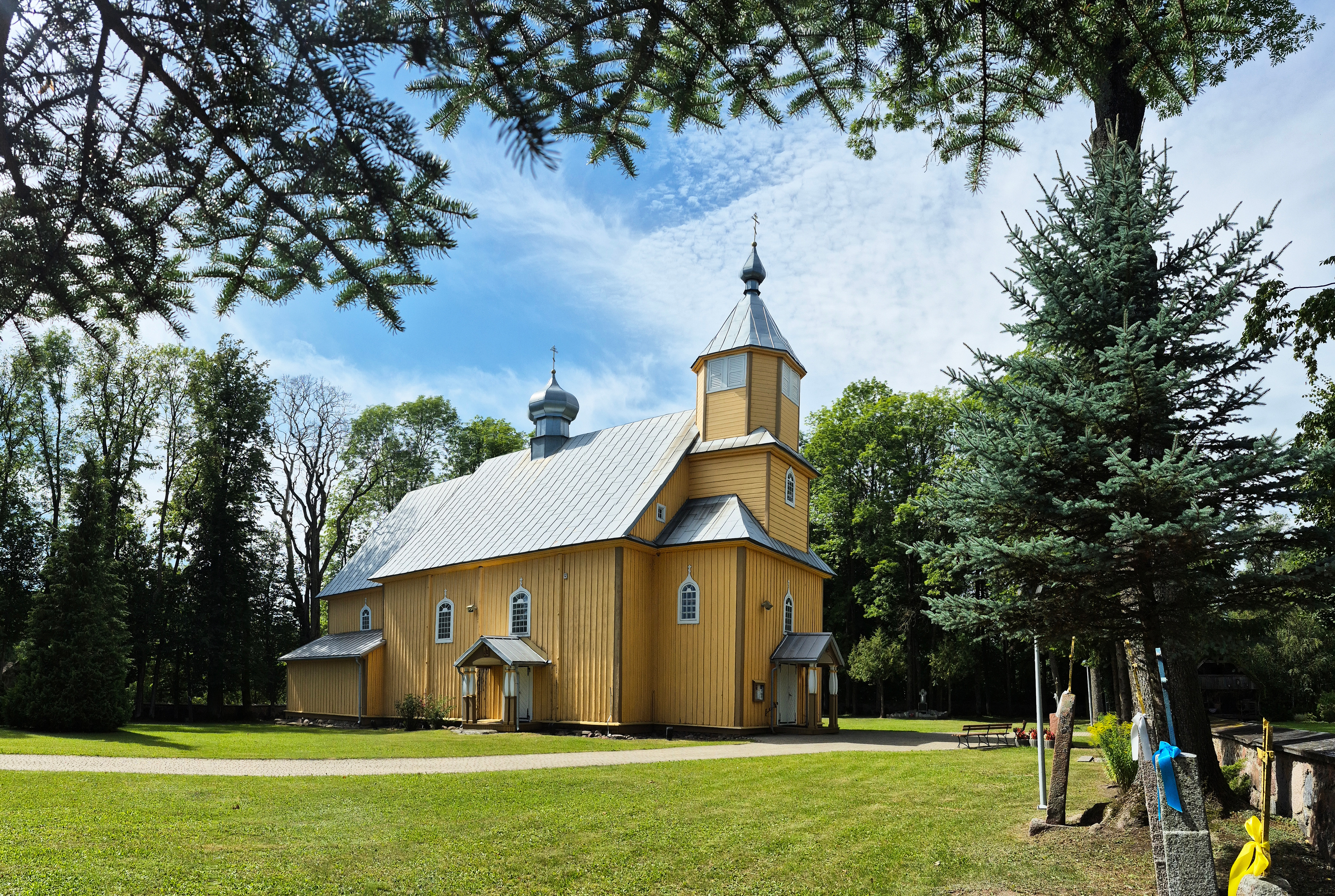 St. John the Theologian Orthodox church in Nowoberezowo