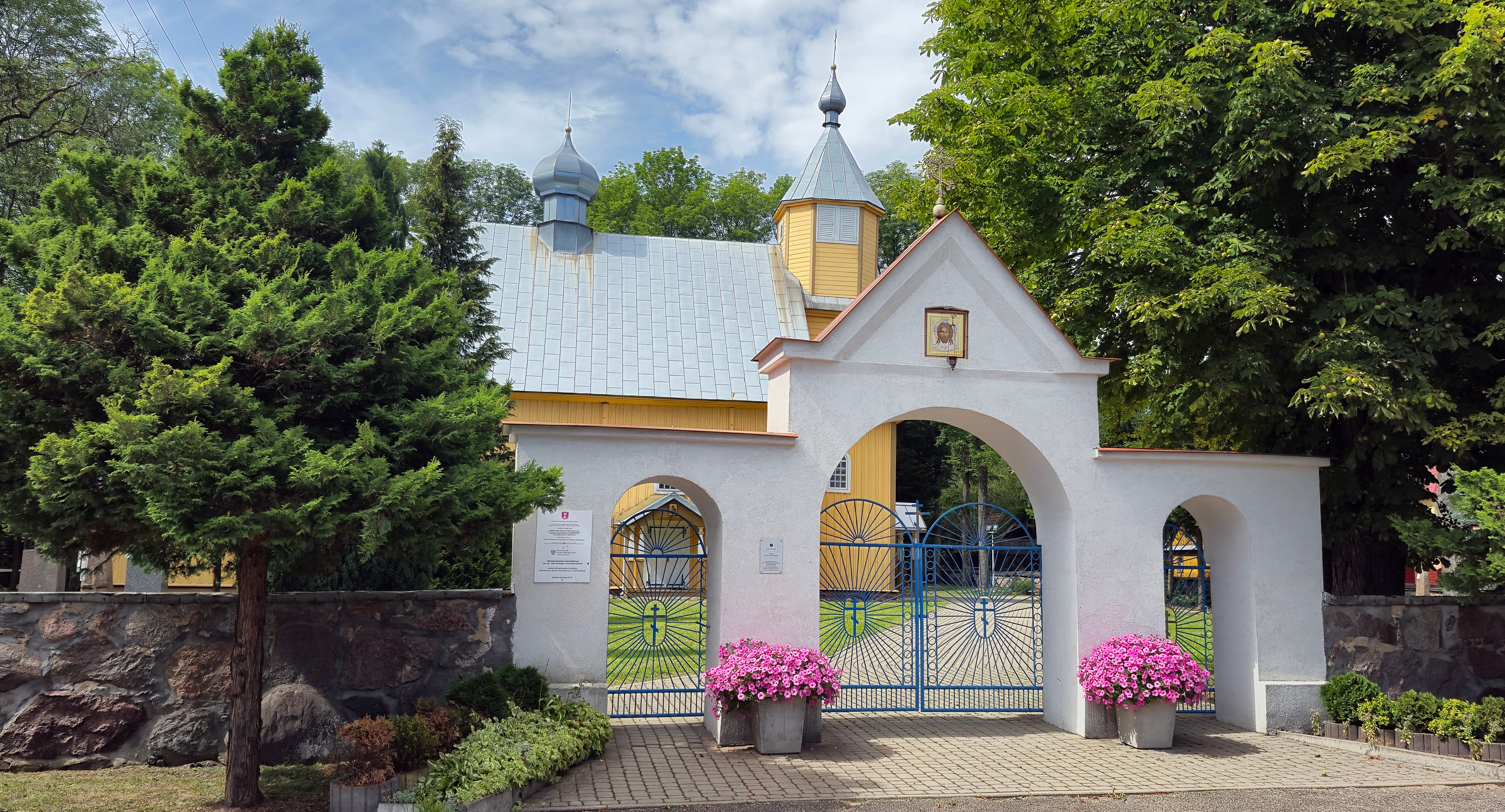 St. John the Theologian Orthodox church in Nowoberezowo