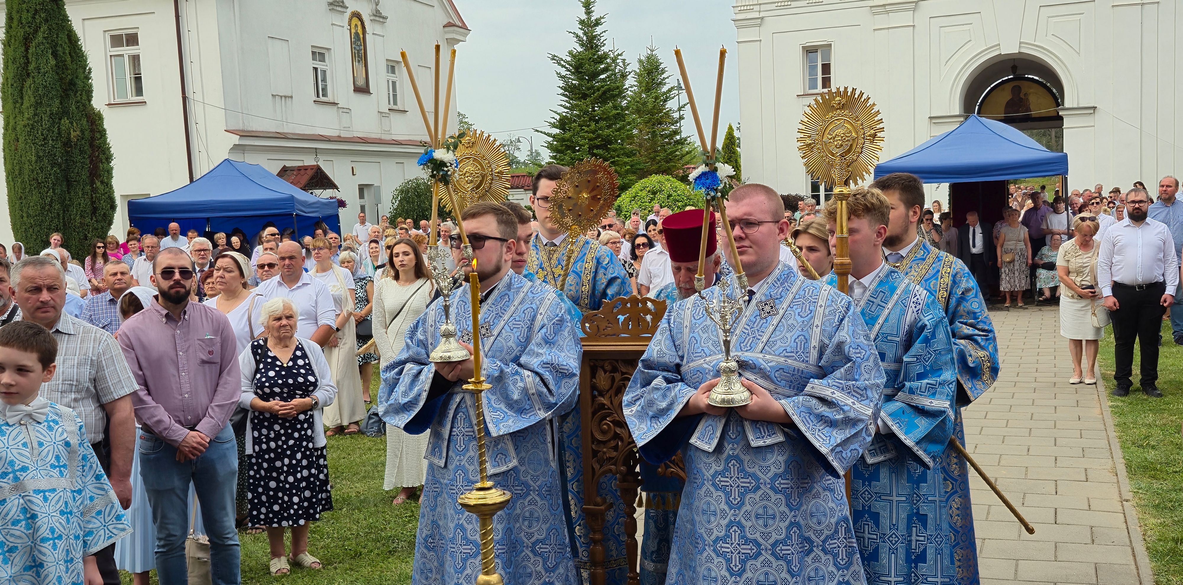 The feast in honour of Supraśl Icon of the Mother of God in Supraśl Monastery - Divine Liturgy