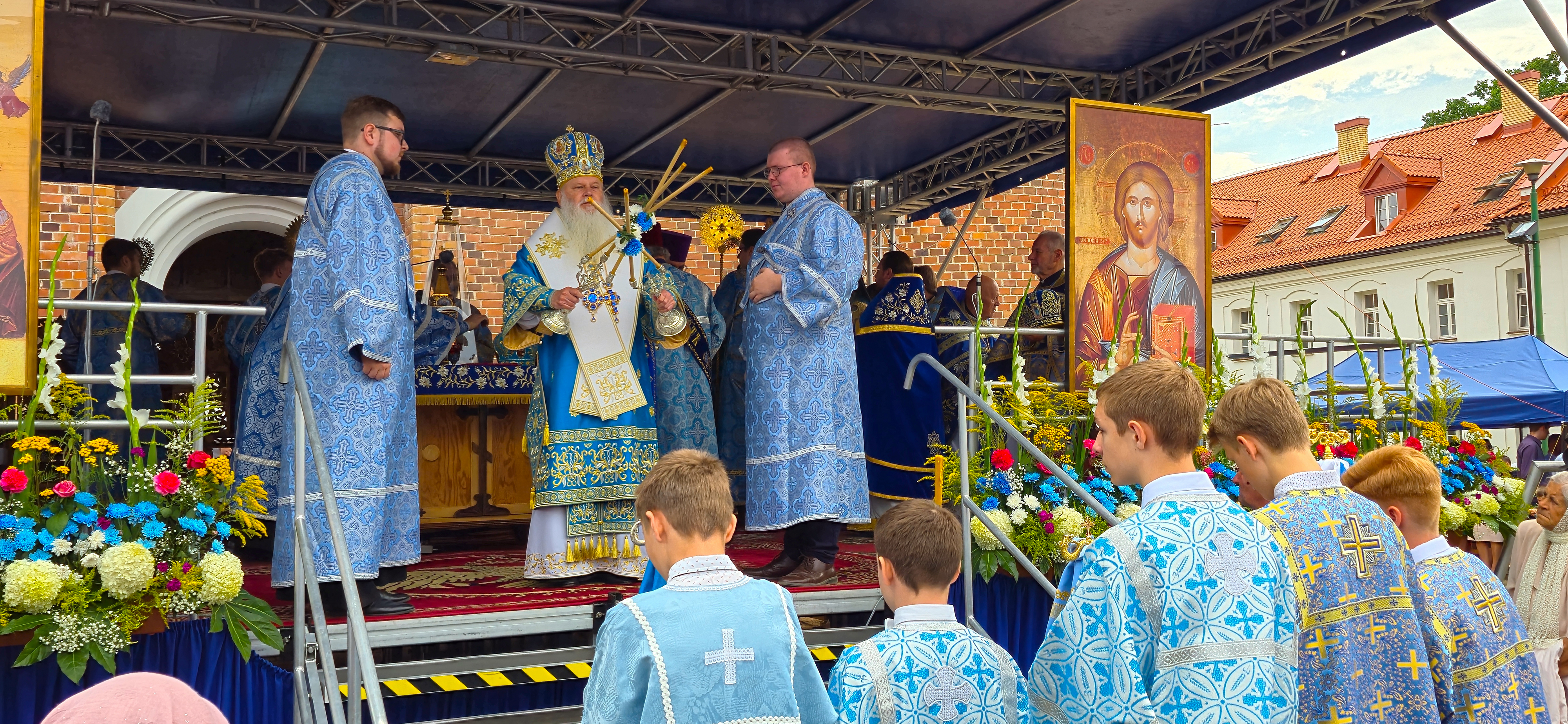 The feast in honour of Supraśl Icon of the Mother of God in Supraśl Monastery - Divine Liturgy