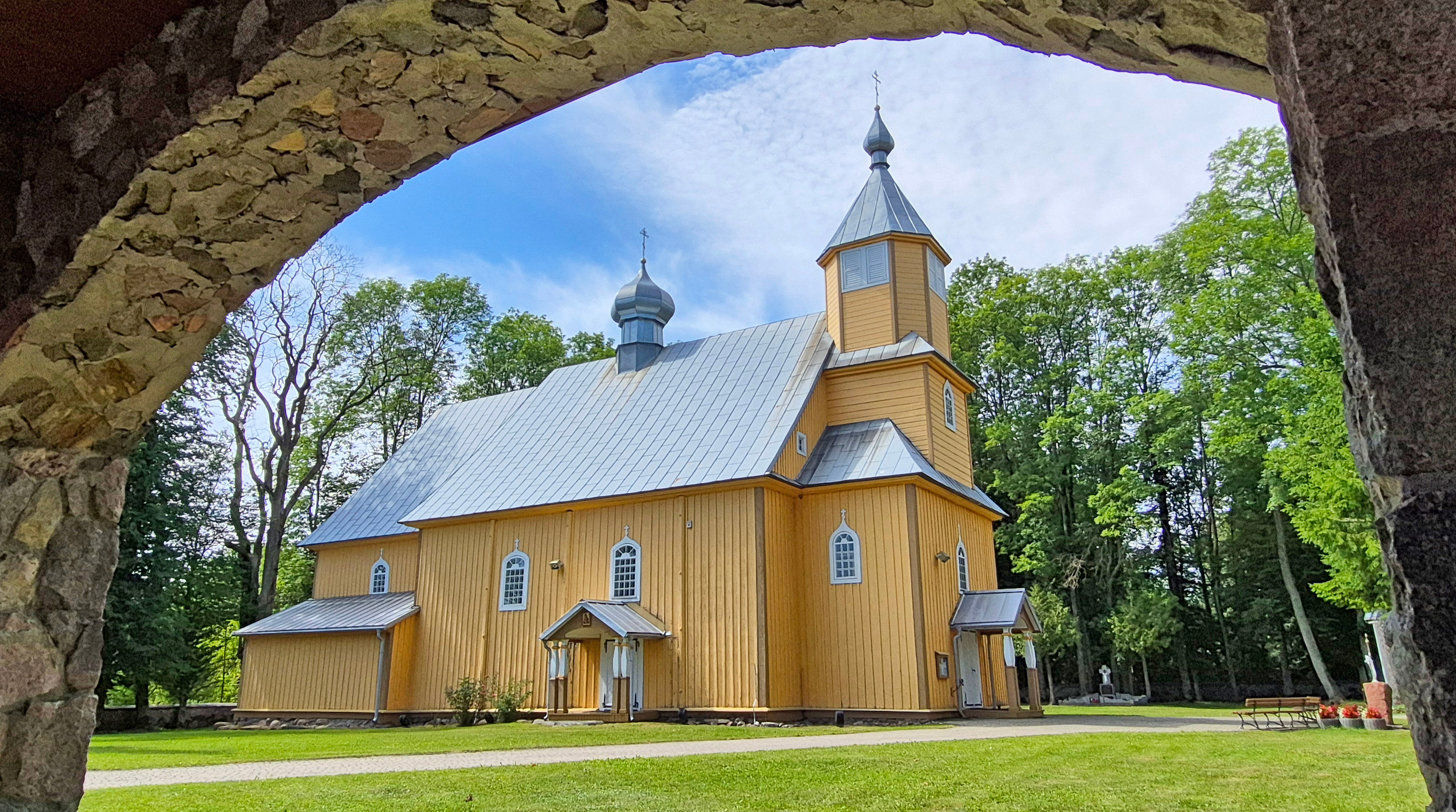 St. John the Theologian Orthodox church in Nowoberezowo 