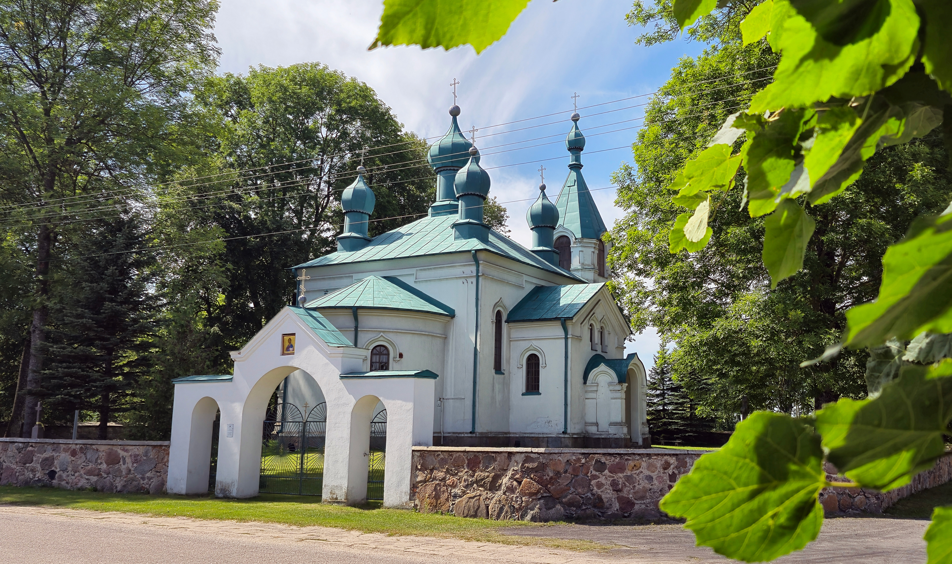 Ascension Orthodox church in Nowoberezowo