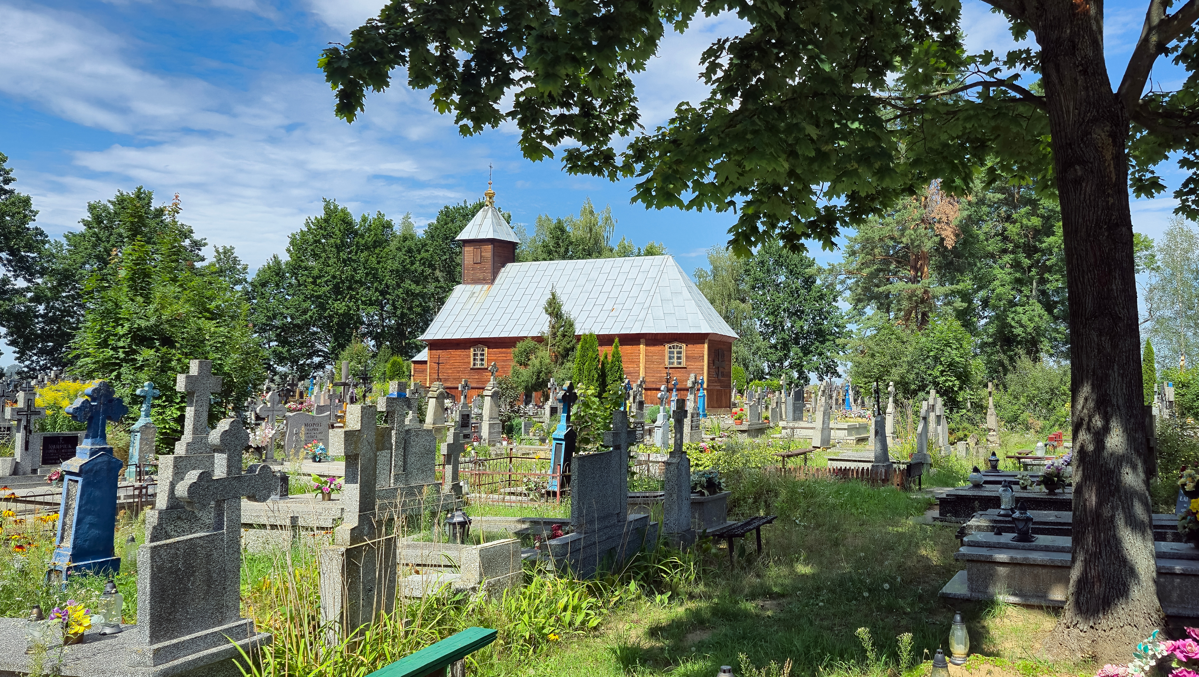 The Transfiguration of Christ cementary chapel close to Wygoda