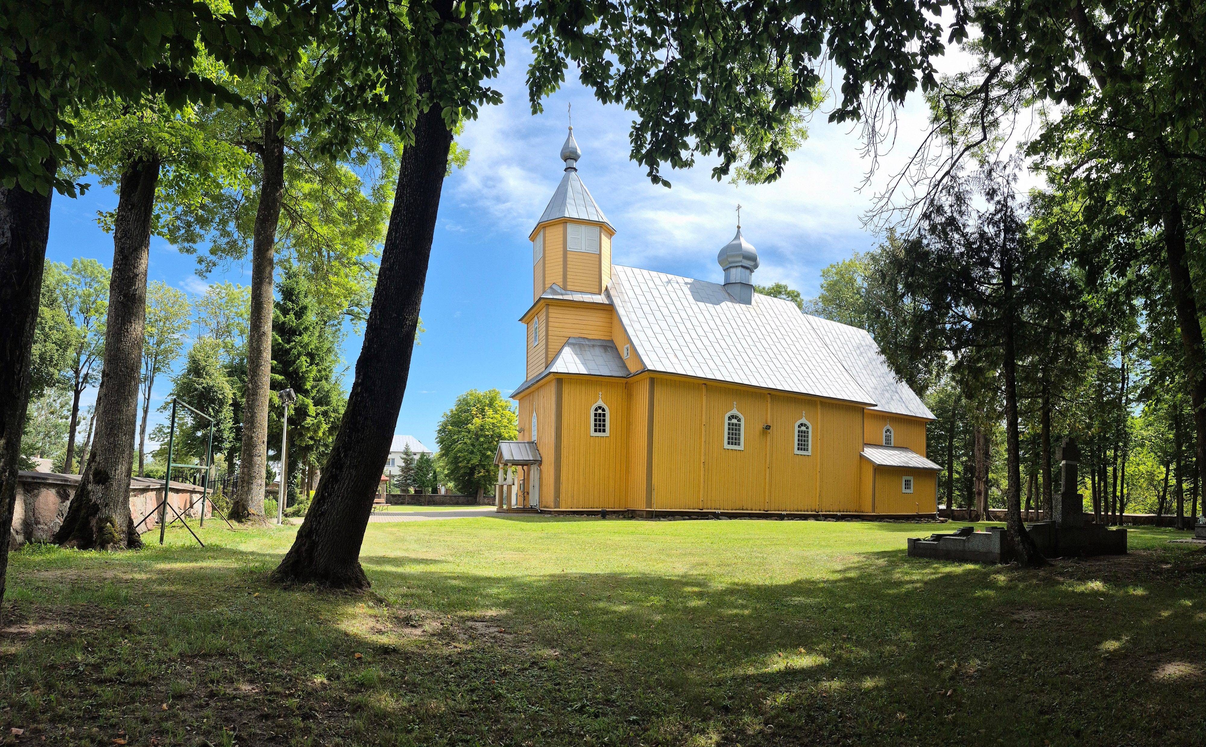 St. John the Theologian Orthodox church in Nowoberezowo